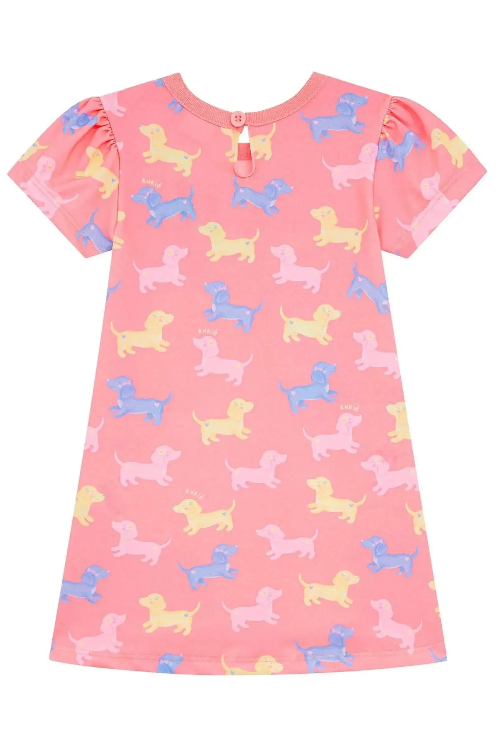 Vestido em Malha Power 94941 Kukiê Infantil Menina
