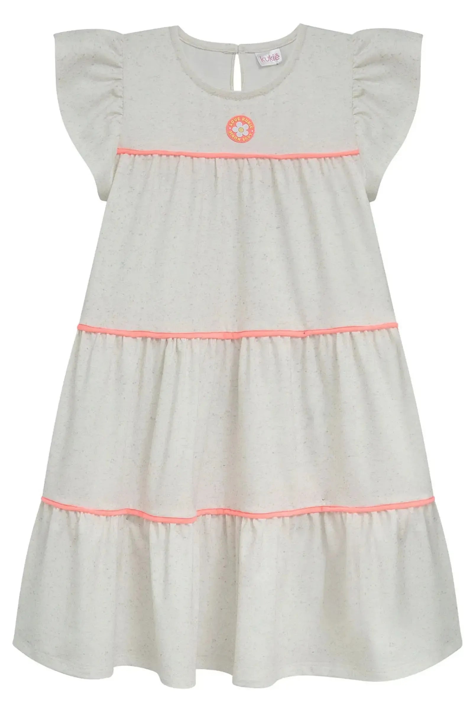 Vestido em Malha Power 95778 Kukiê Infantil Menina