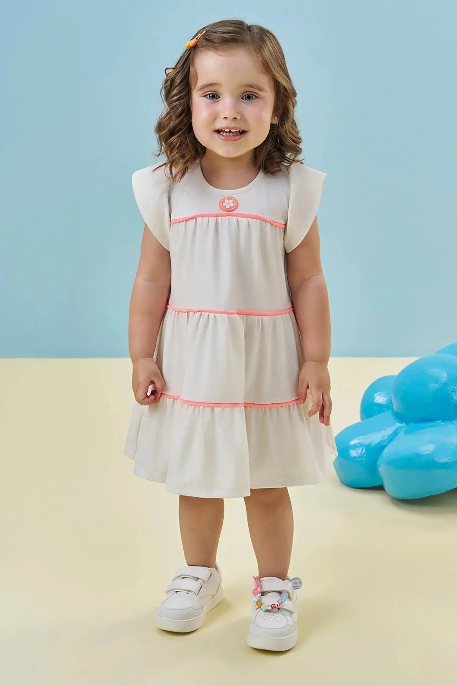 Vestido em Malha Power 95778 Kukiê Infantil Menina