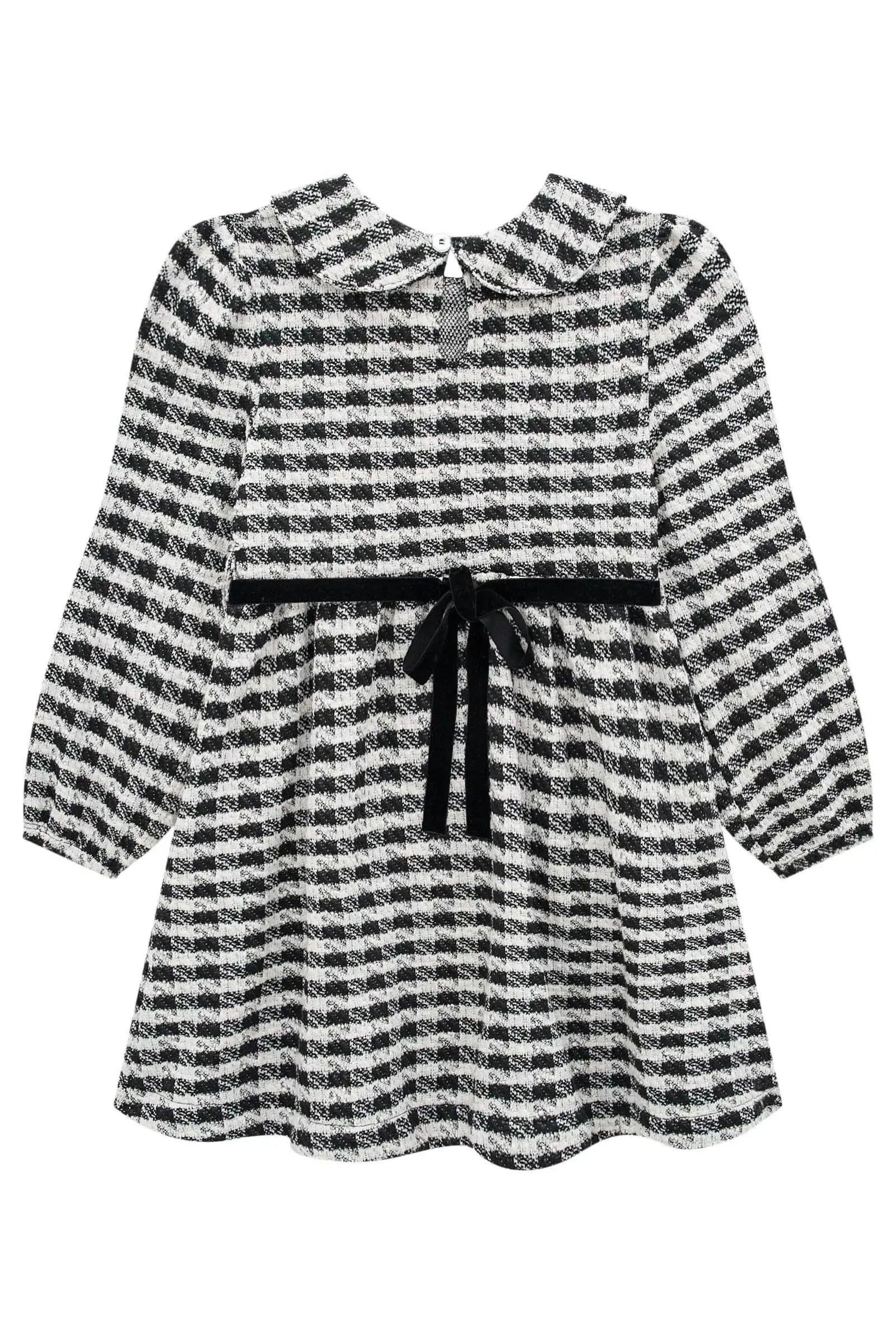 Vestido em Malha Tweed 79865 Kukiê Infantil Menina
