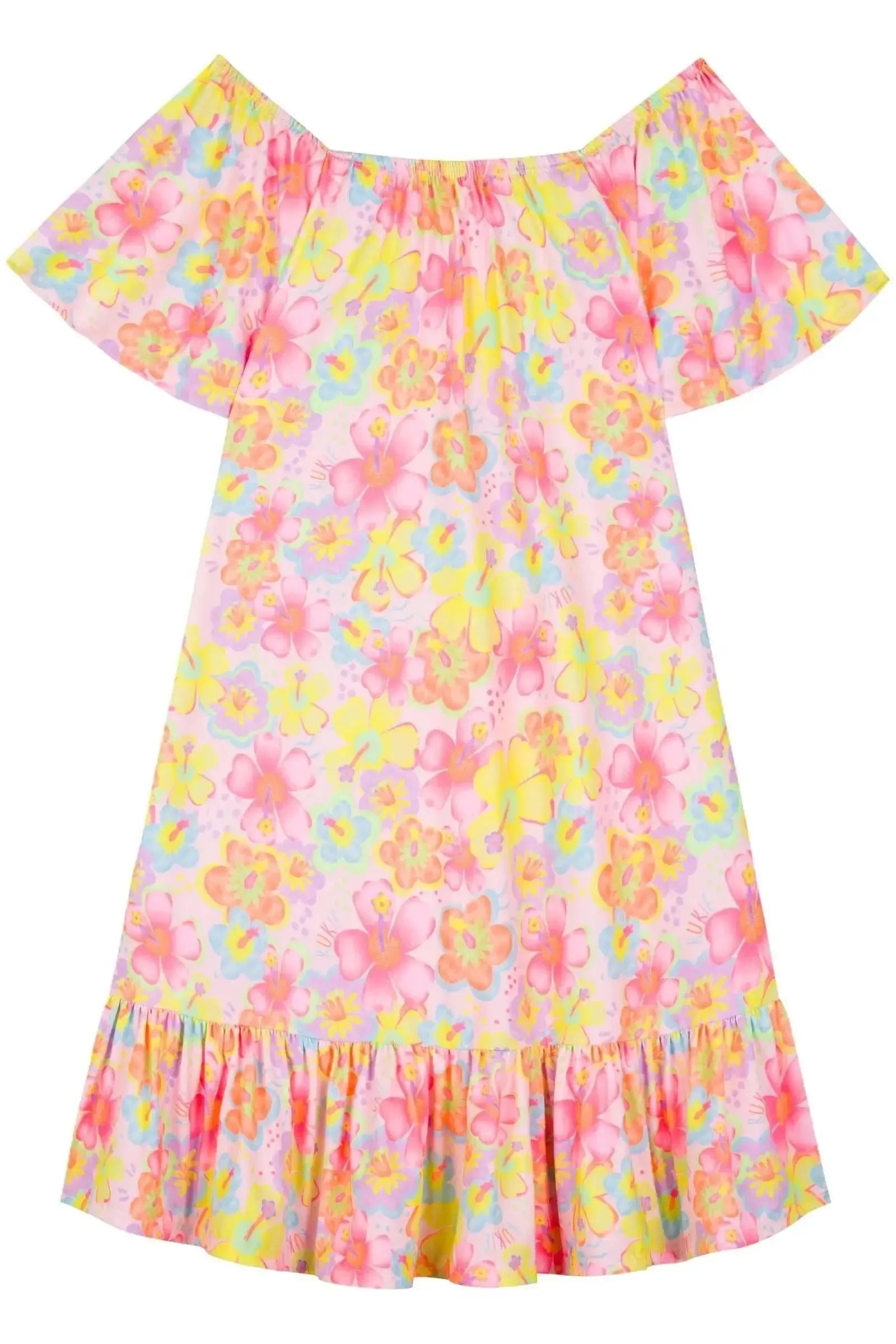 Vestido em Malha UV 83987 Kukiê Infantil Menina
