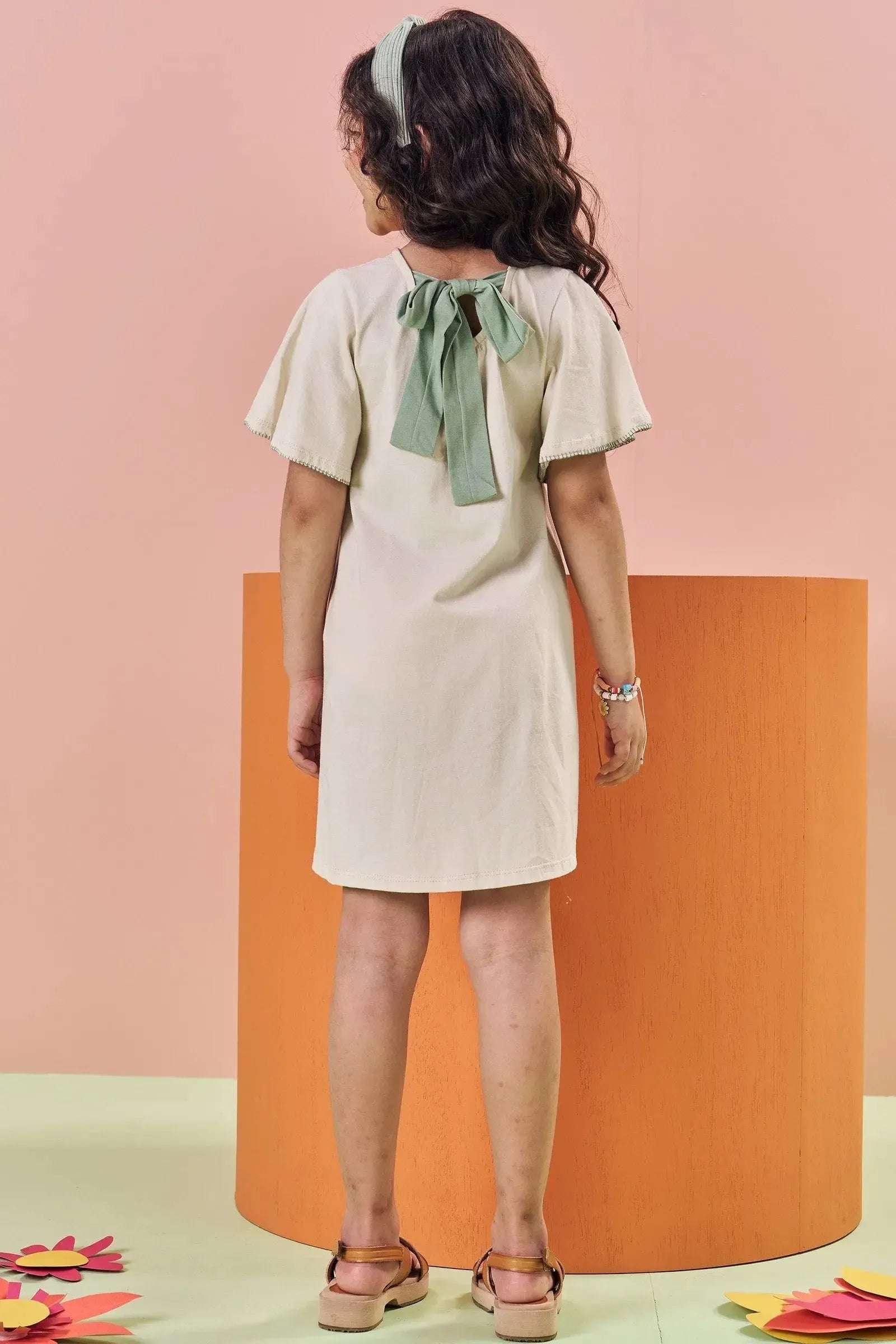 Vestido em Meia Malha 84175 Kukiê Infantil Menina