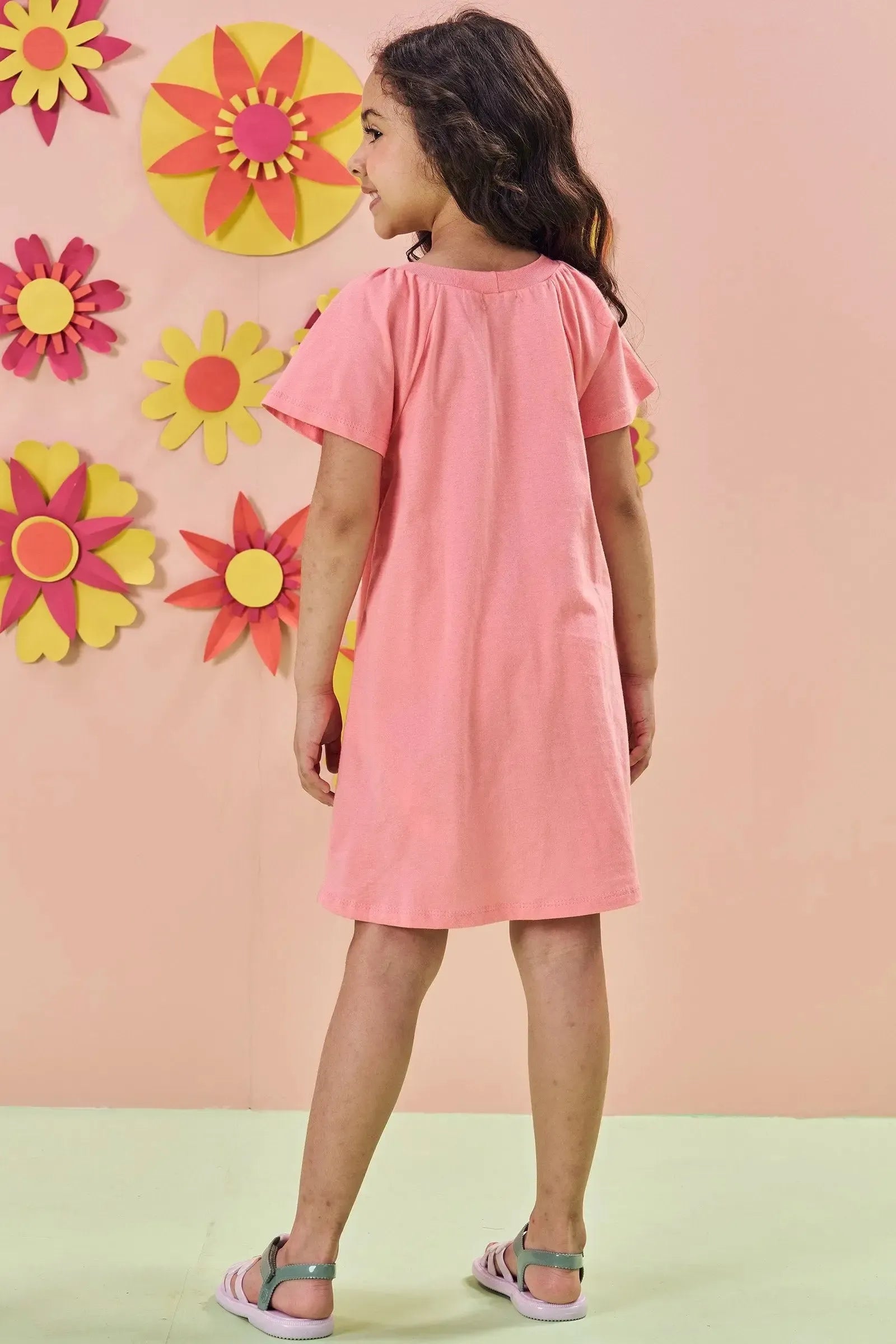Vestido em Meia Malha 84177 Kukiê Infantil Menina