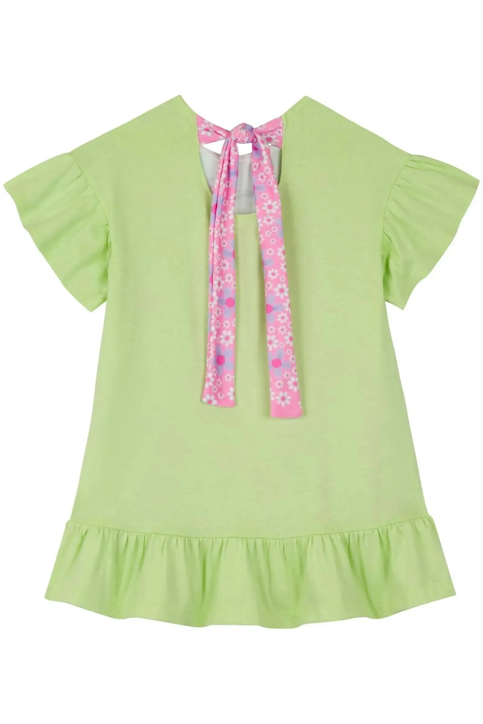 Vestido em Meia Malha 85023 Kukiê Bebê Menina
