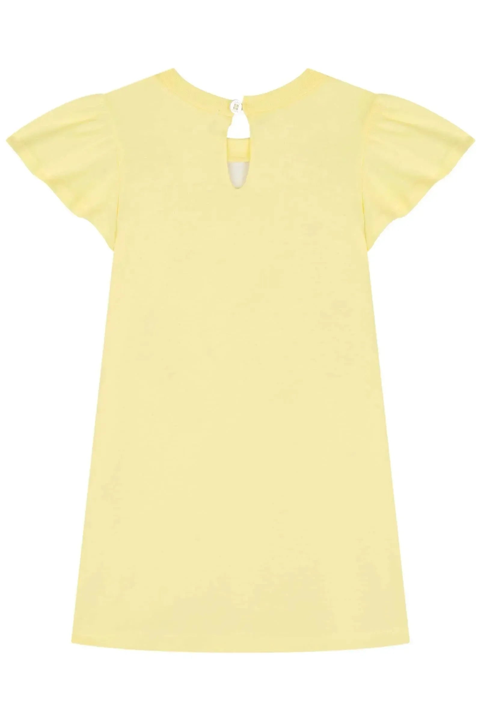 Vestido em Meia Malha 85122 Kukiê Bebê Menina