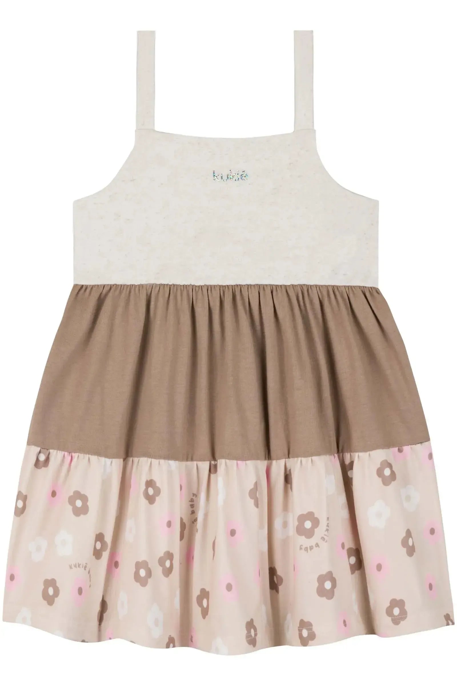 Vestido em Meia Malha 85124 Kukiê Bebê Menina
