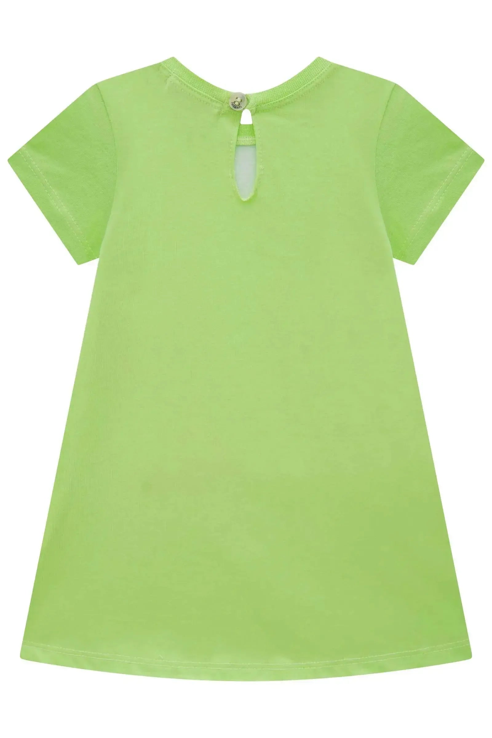 Vestido em Meia Malha 88660 Infanti Bebê Menina