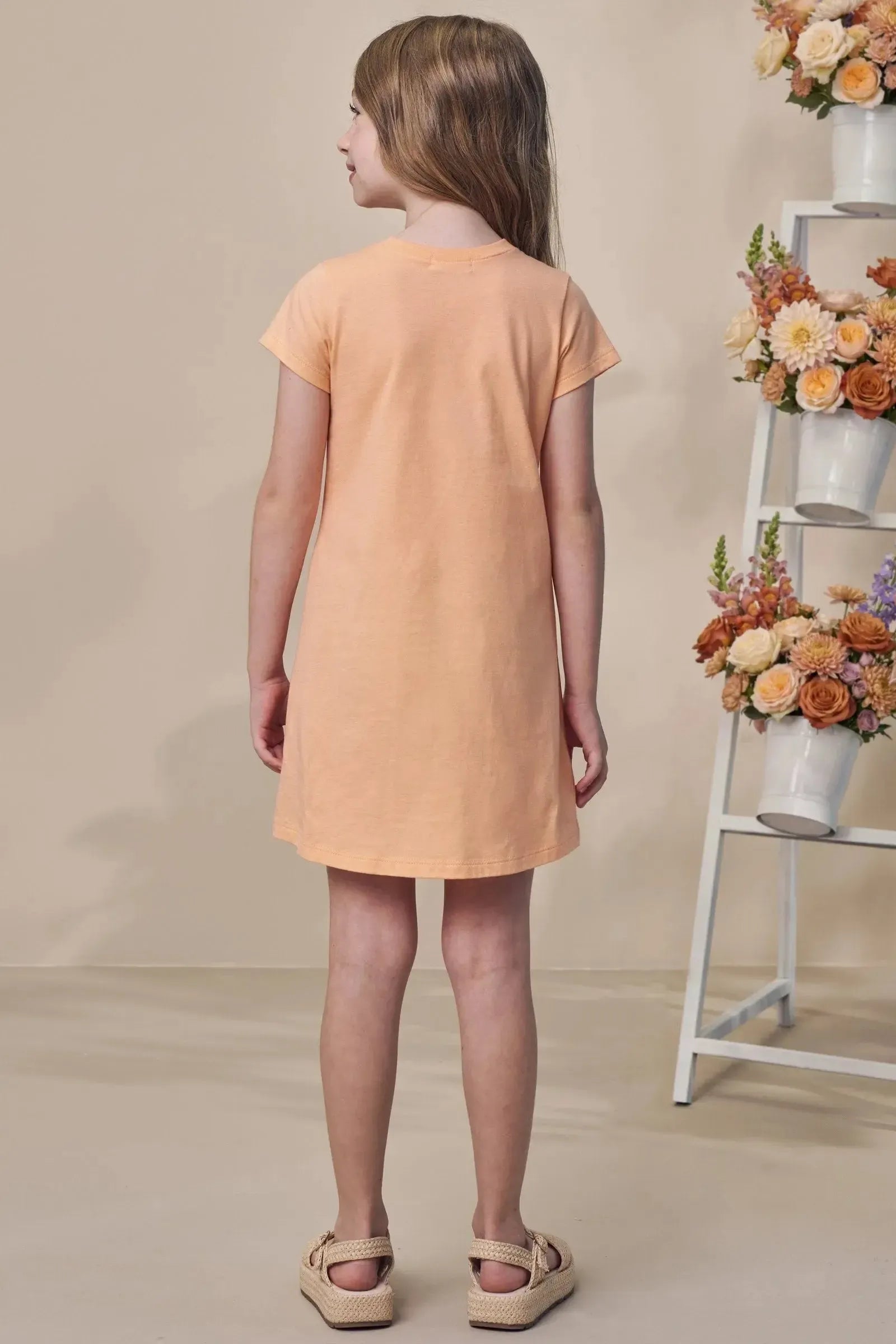 Vestido em Meia Malha 98144 Infanti Infantil Menina