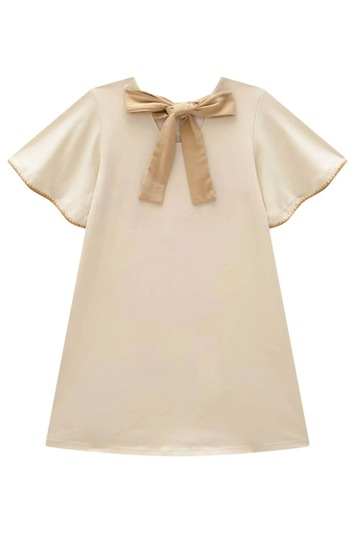 Vestido em Meia Malha 98533 Kukiê Infantil Menina