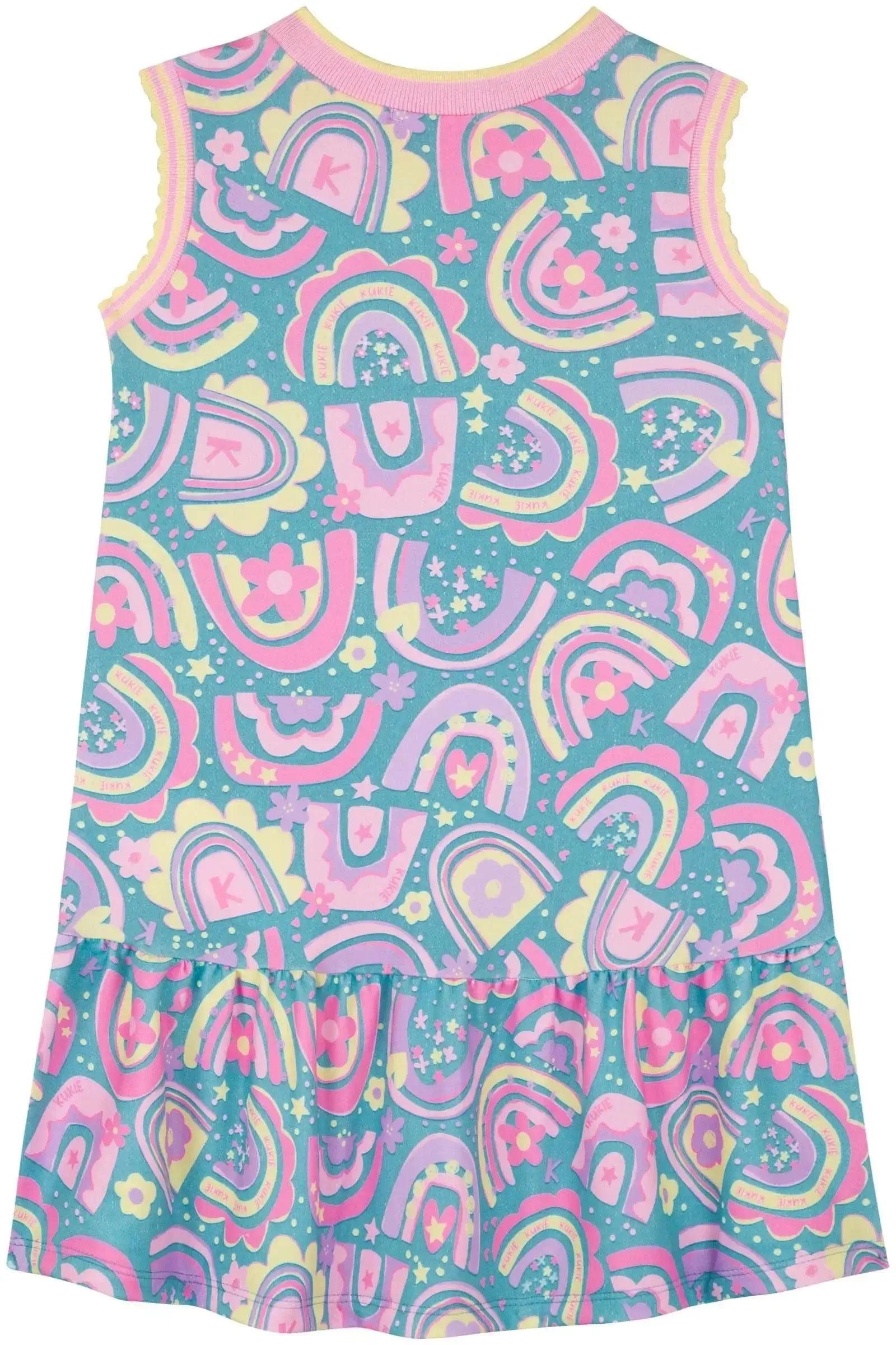 Vestido em Molecotton 83222 Kukiê Infantil Menina