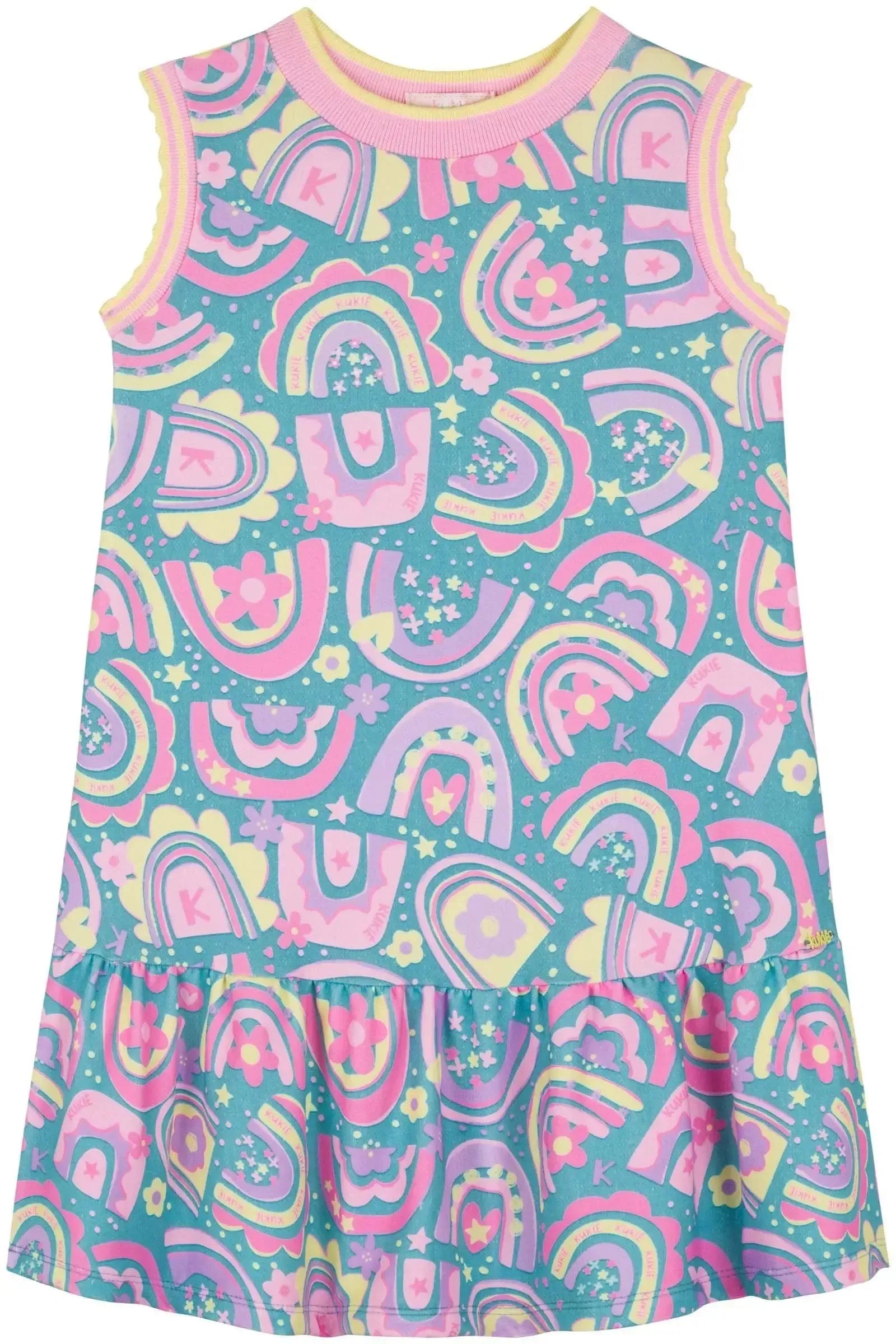 Vestido em Molecotton 83222 Kukiê Infantil Menina