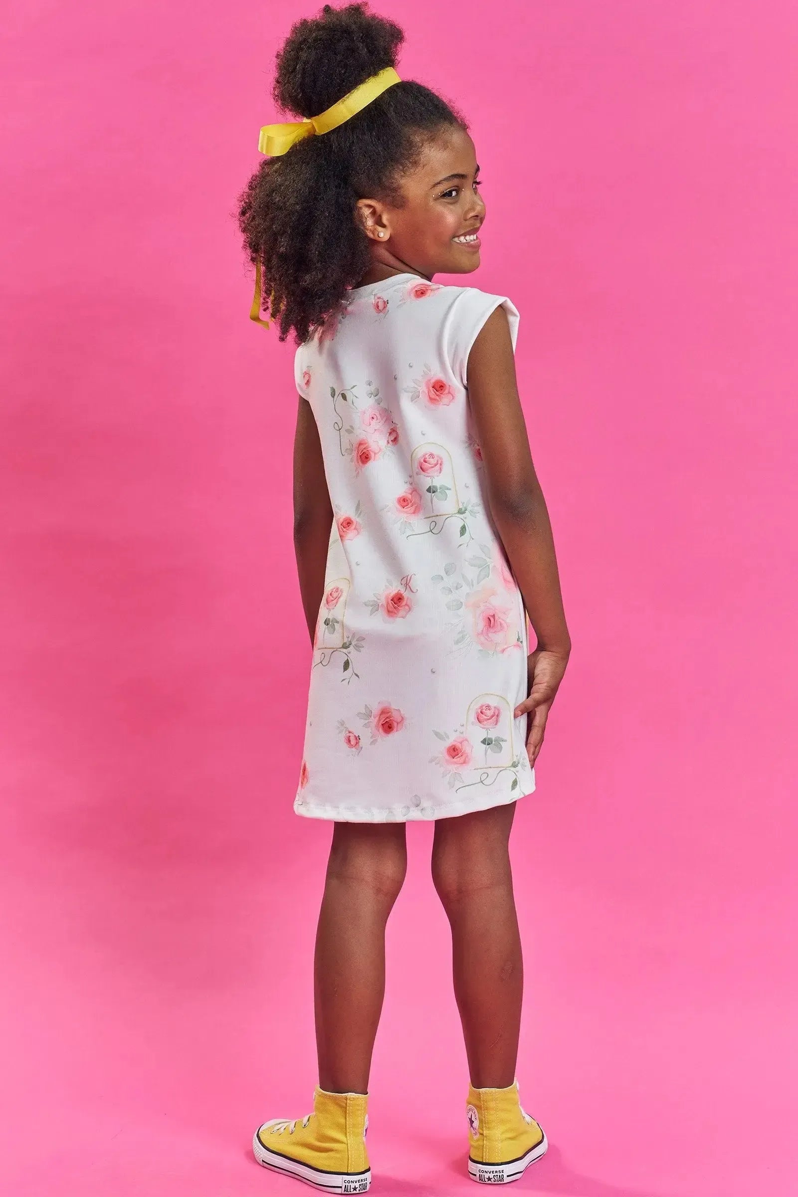 Vestido em Molecotton 86058 Kukiê Infantil Menina