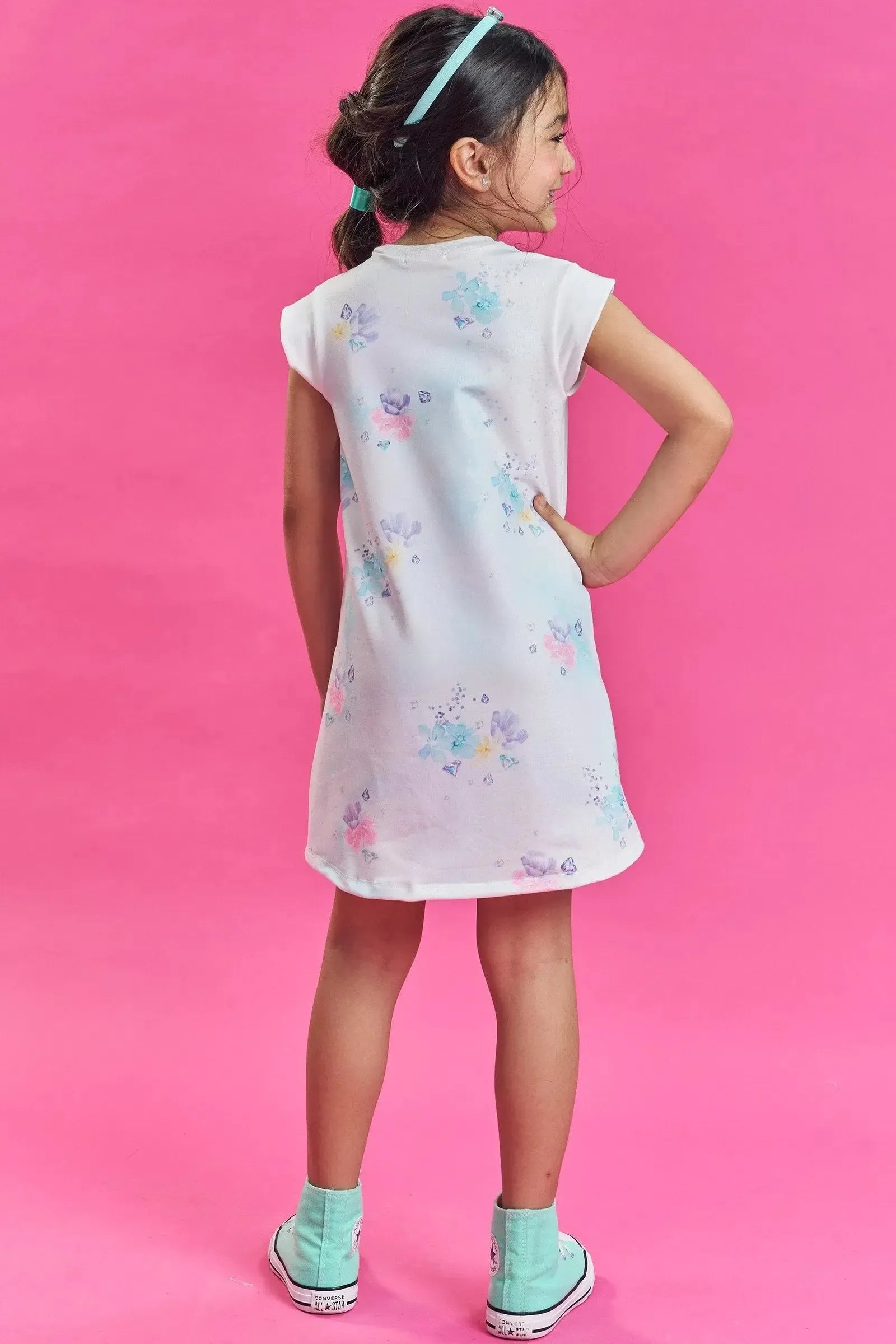 Vestido em Molecotton 86062 Kukiê Infantil Menina