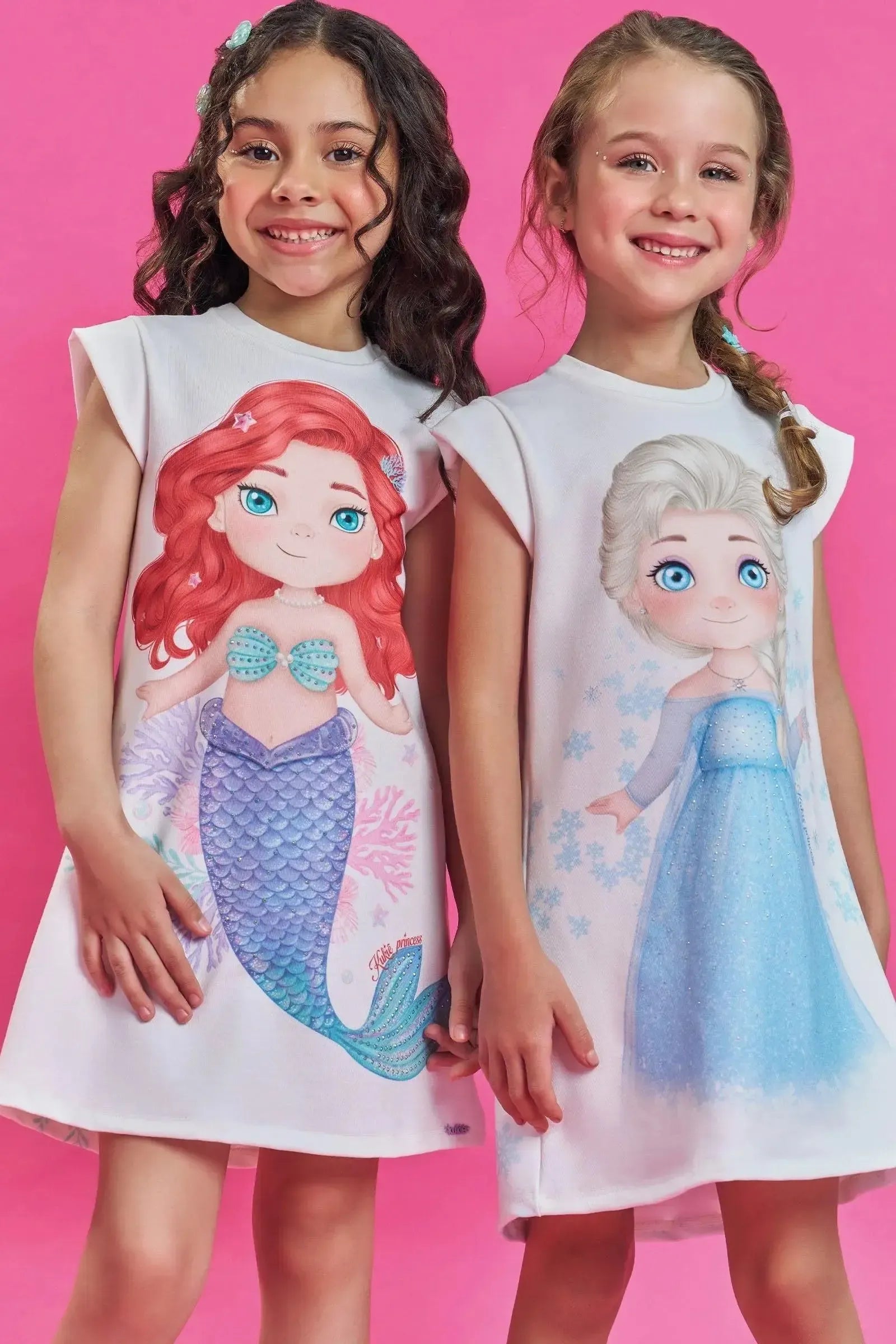 Vestido em Molecotton 86063 Kukiê Infantil Menina