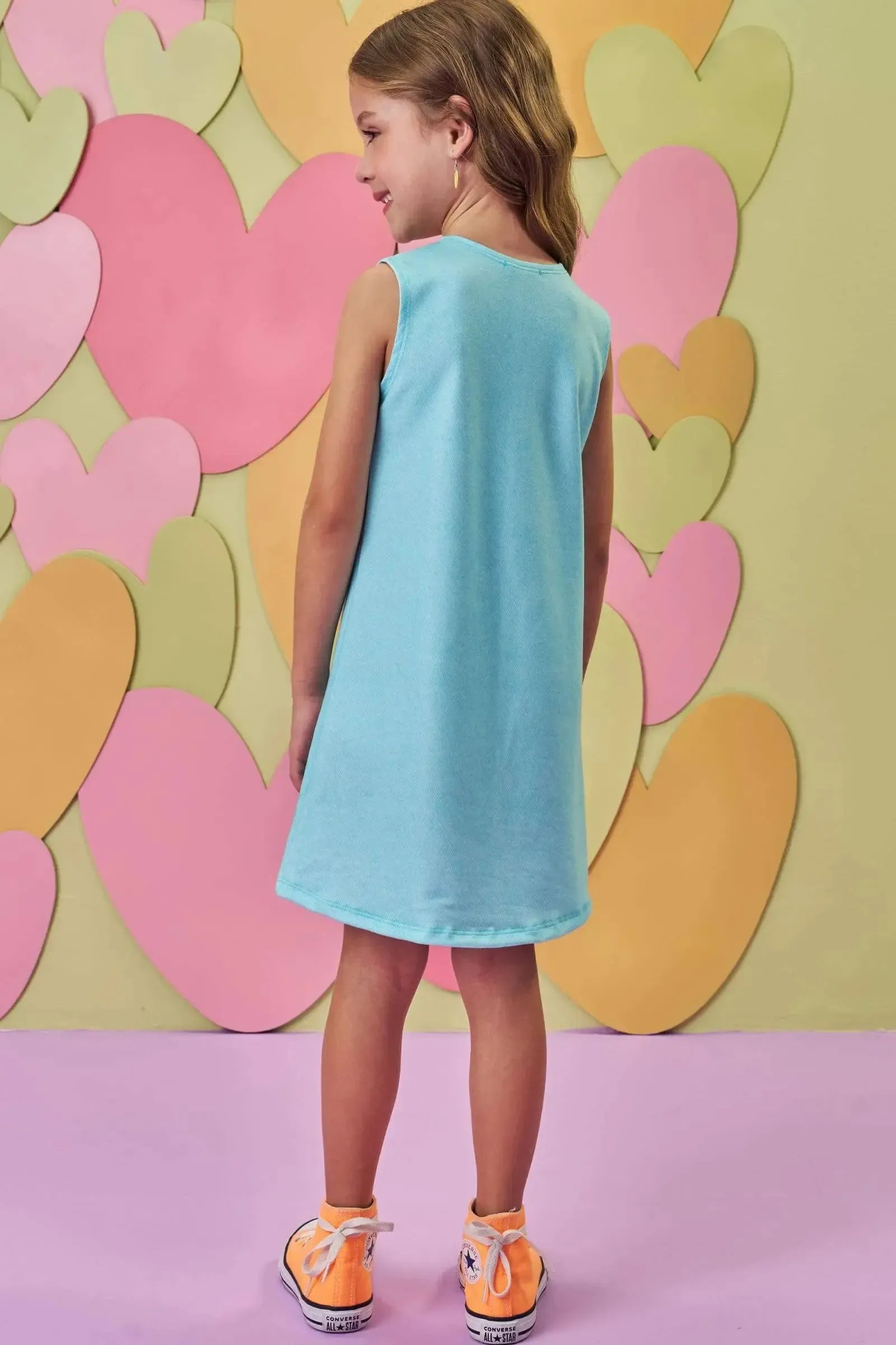 Vestido em Molecotton 88800 Infanti Infantil Menina