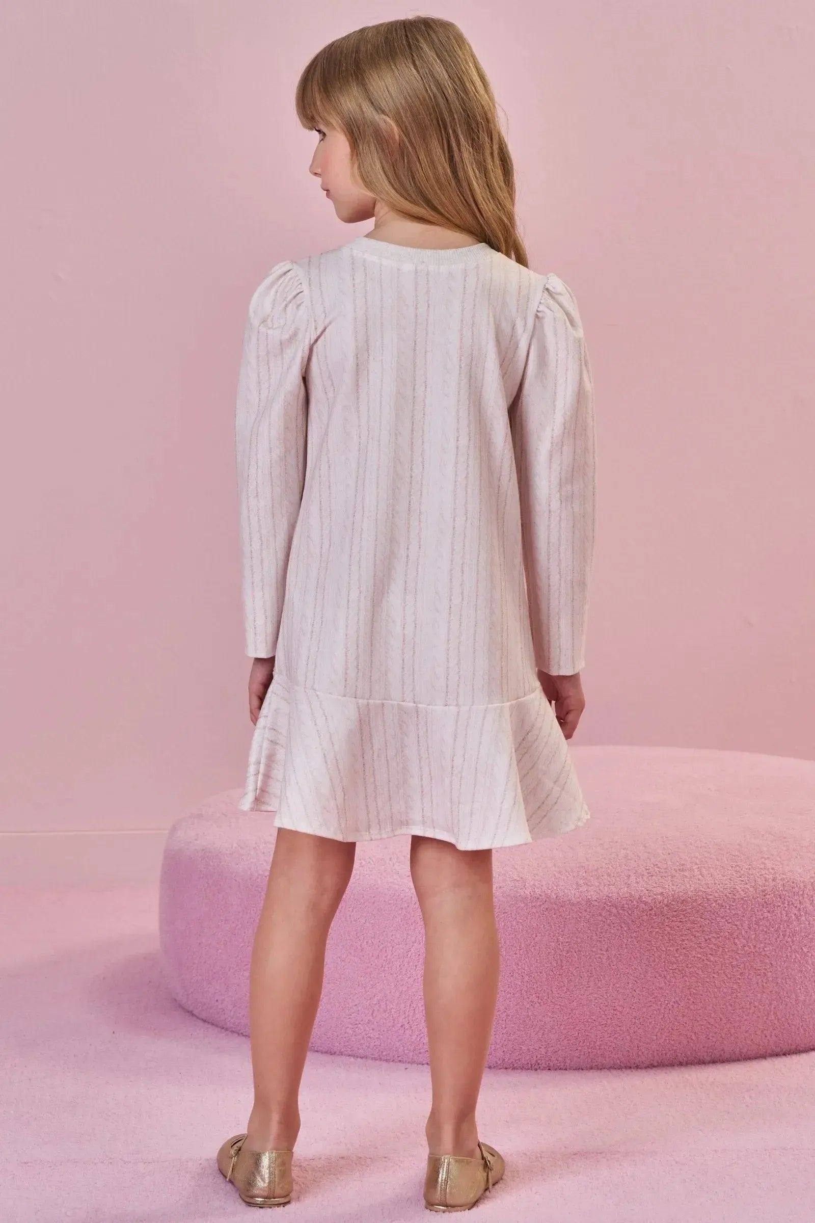 Vestido em Molecotton 89661 Infanti Infantil Menina