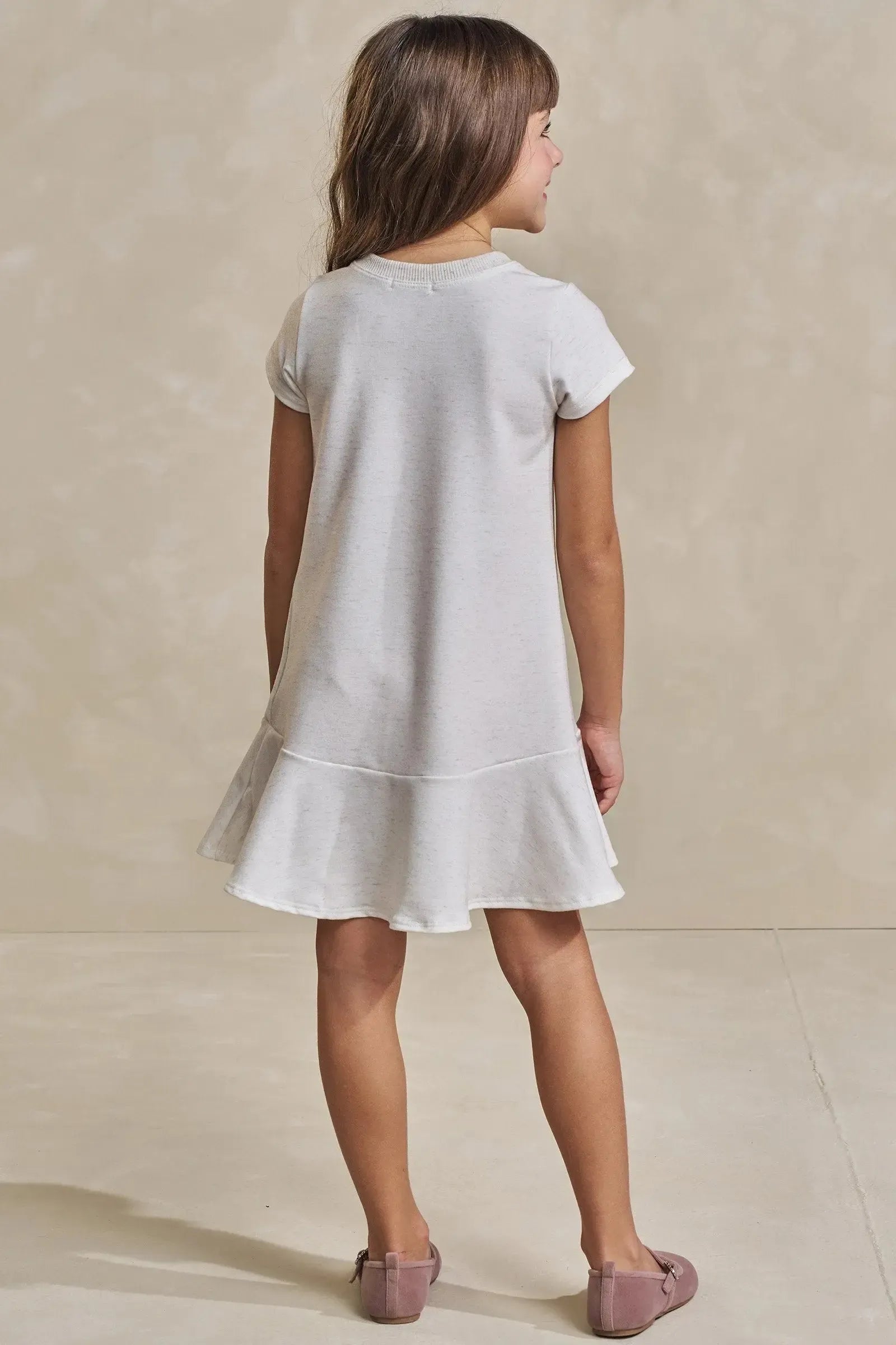 Vestido em Molecotton 93466 Infanti Infantil Menina