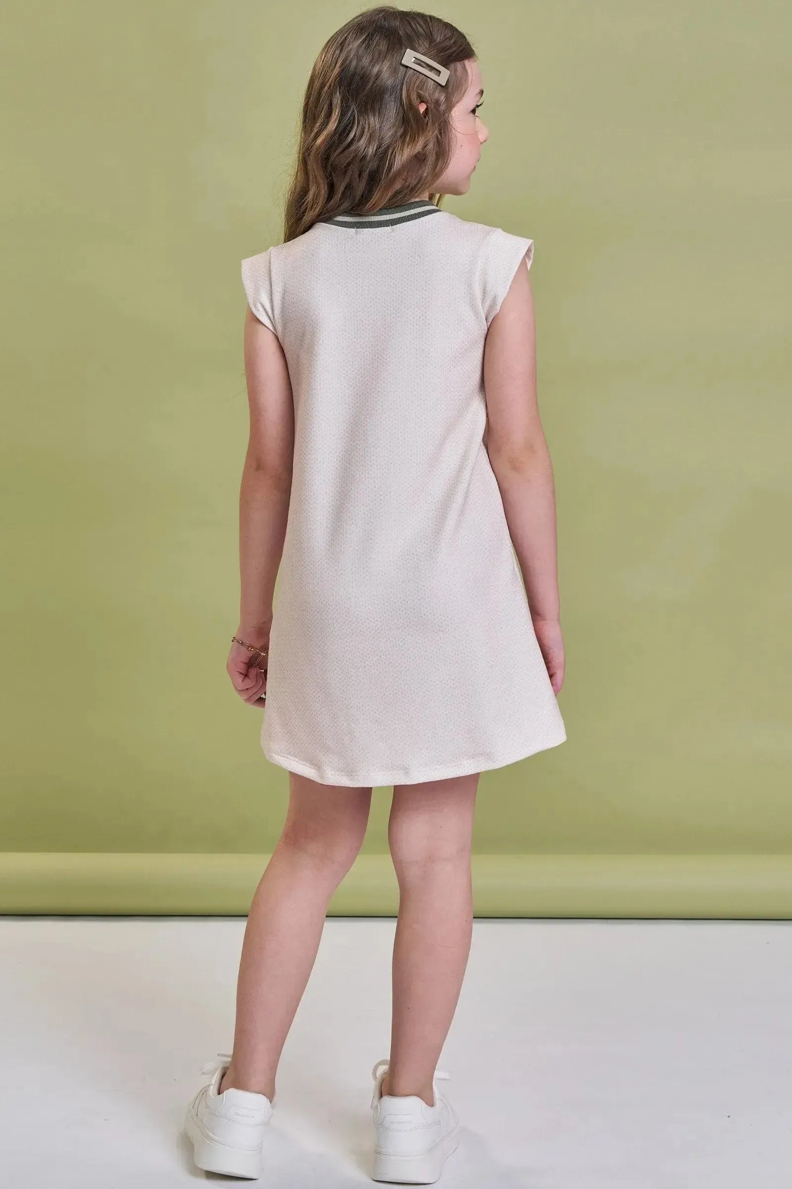 Vestido em Molecotton 93741 Kukiê Infantil Menina