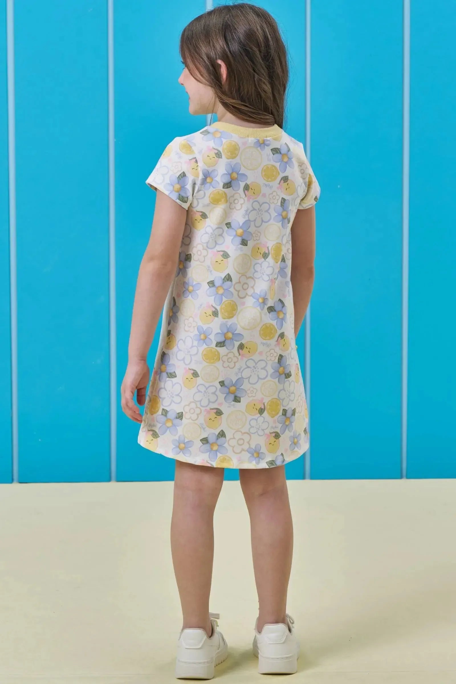 Vestido em Molecotton 95569 Kukiê Infantil Menina