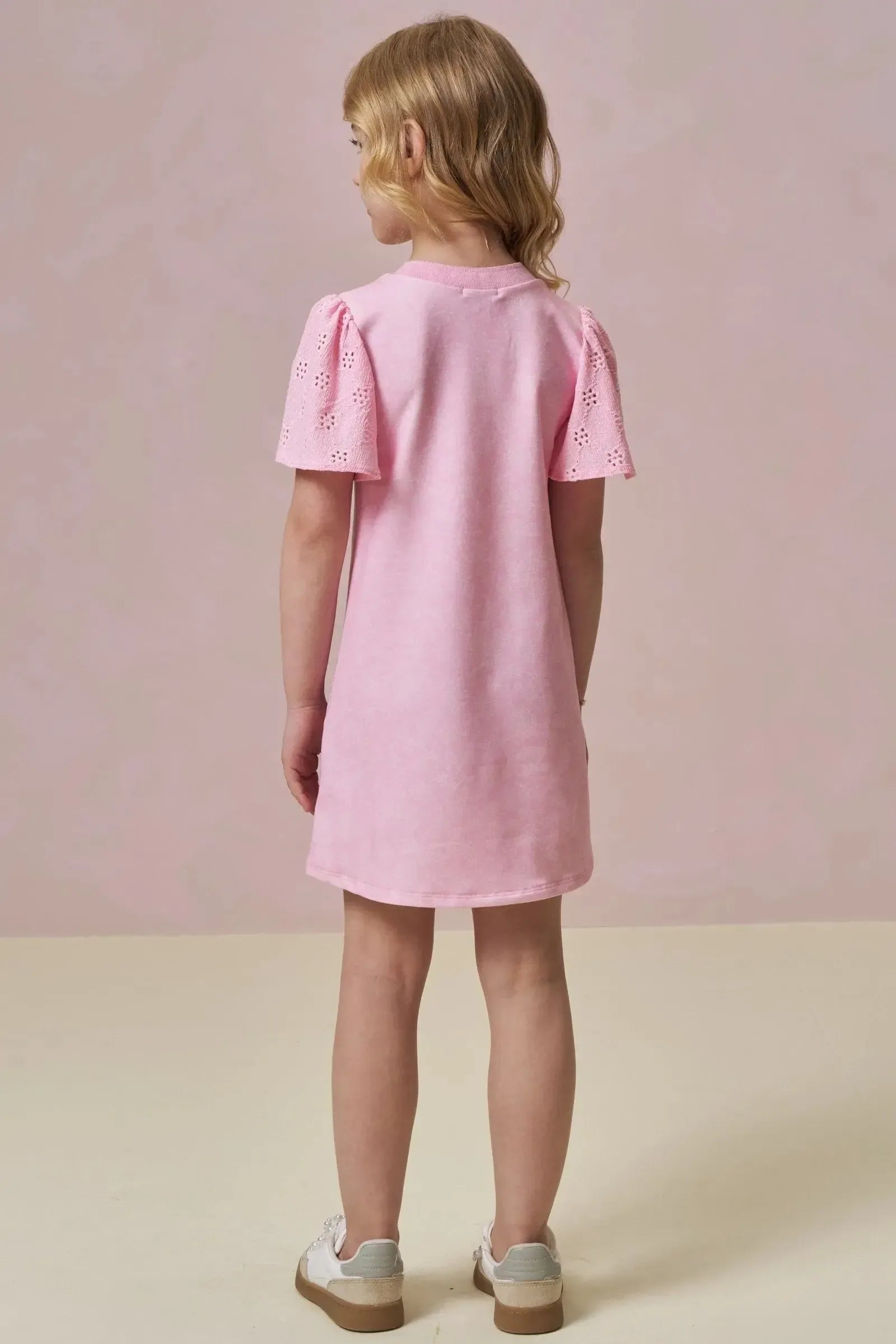 Vestido em Molecotton 95696 Infanti Infantil Menina