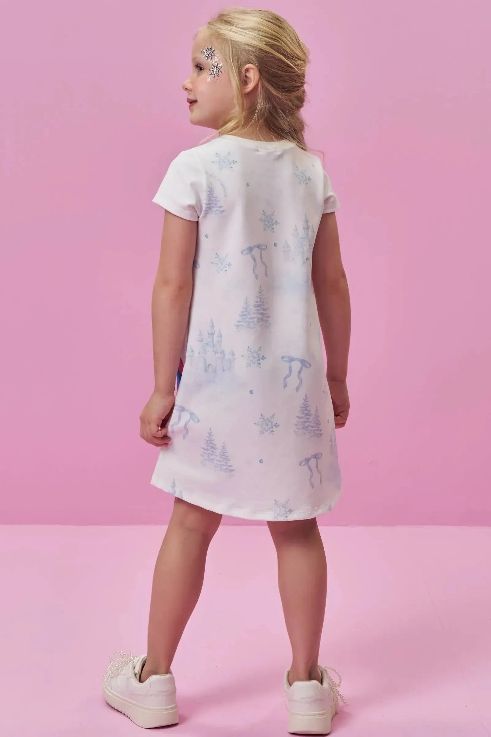 Vestido em Molecotton 96832 Kukiê Infantil Menina