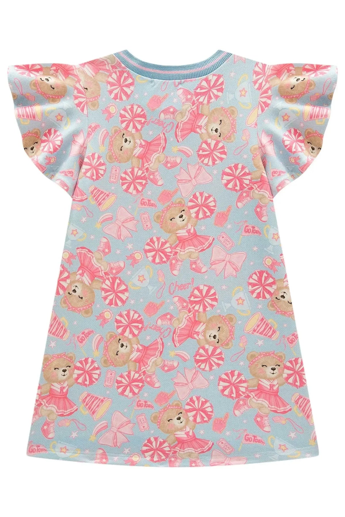Vestido em Molecotton 98351 Kukiê Infantil Menina