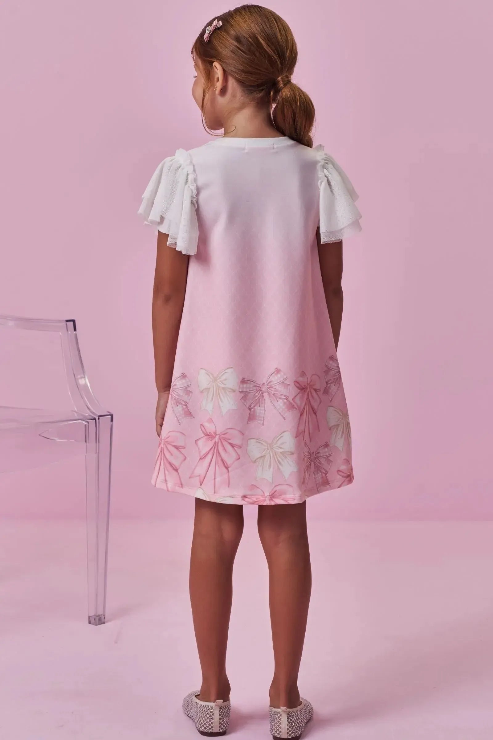 Vestido em Molecotton 98662 Kukiê Infantil Menina