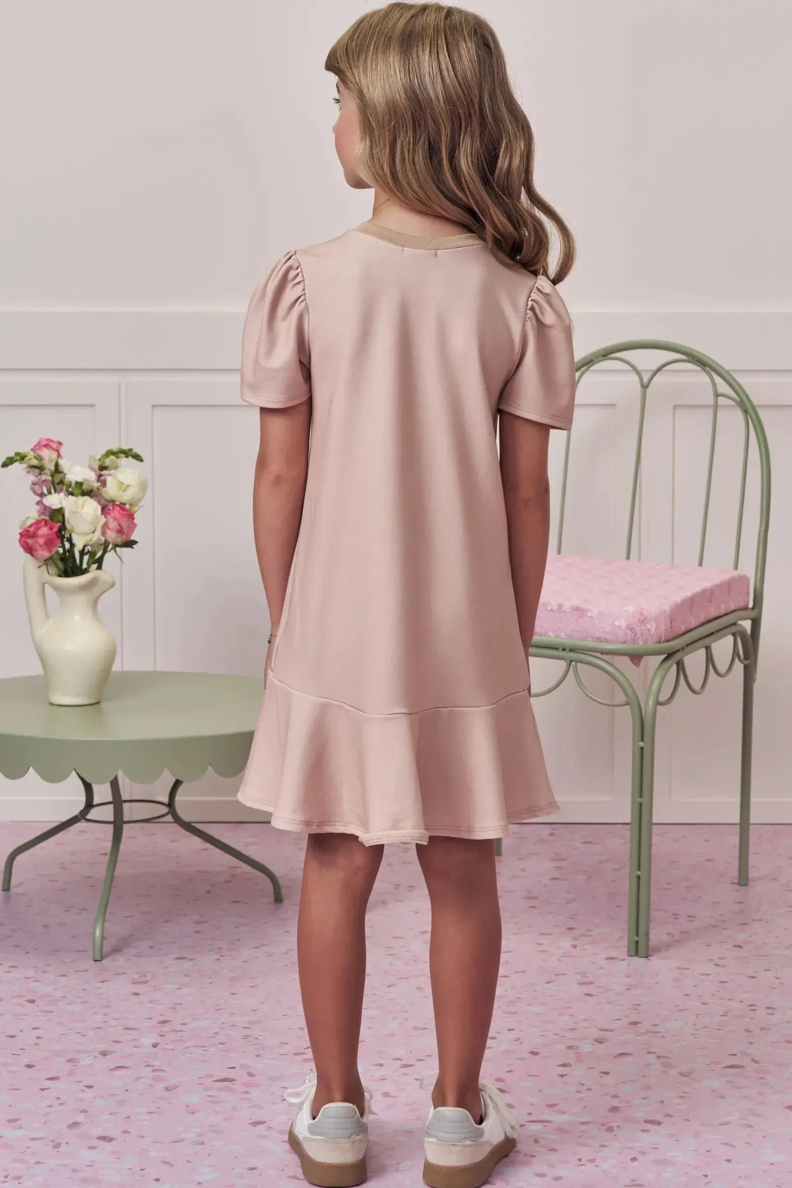 Vestido em Molecotton 98986 Infanti Infantil Menina