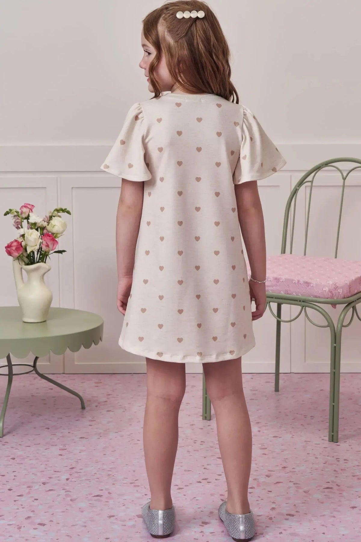 Vestido em Molecotton 99122 Infanti Infantil Menina
