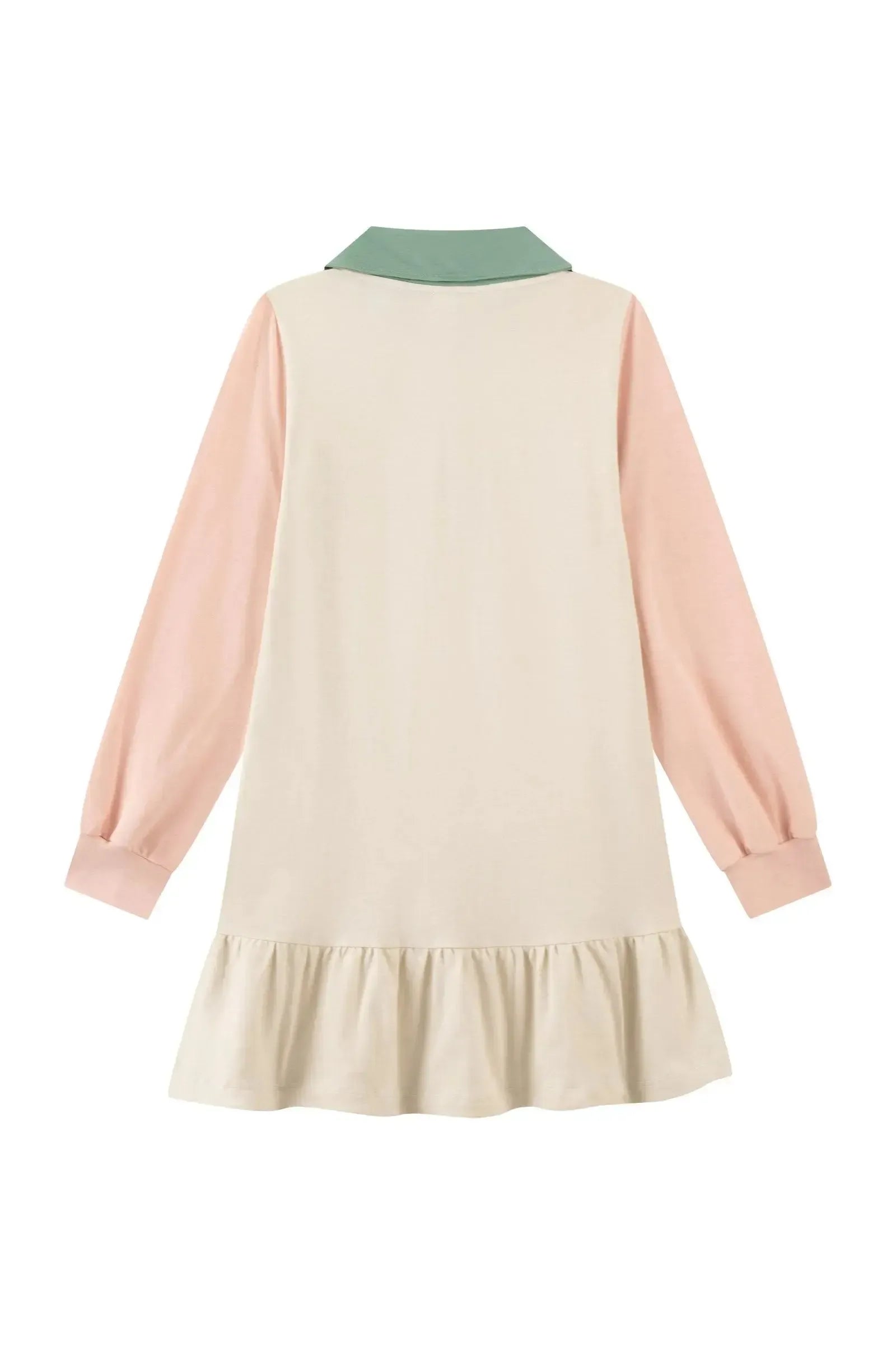 Vestido em Piquet com Elastano e Cotton 89247 Kukiê Infantil Menina