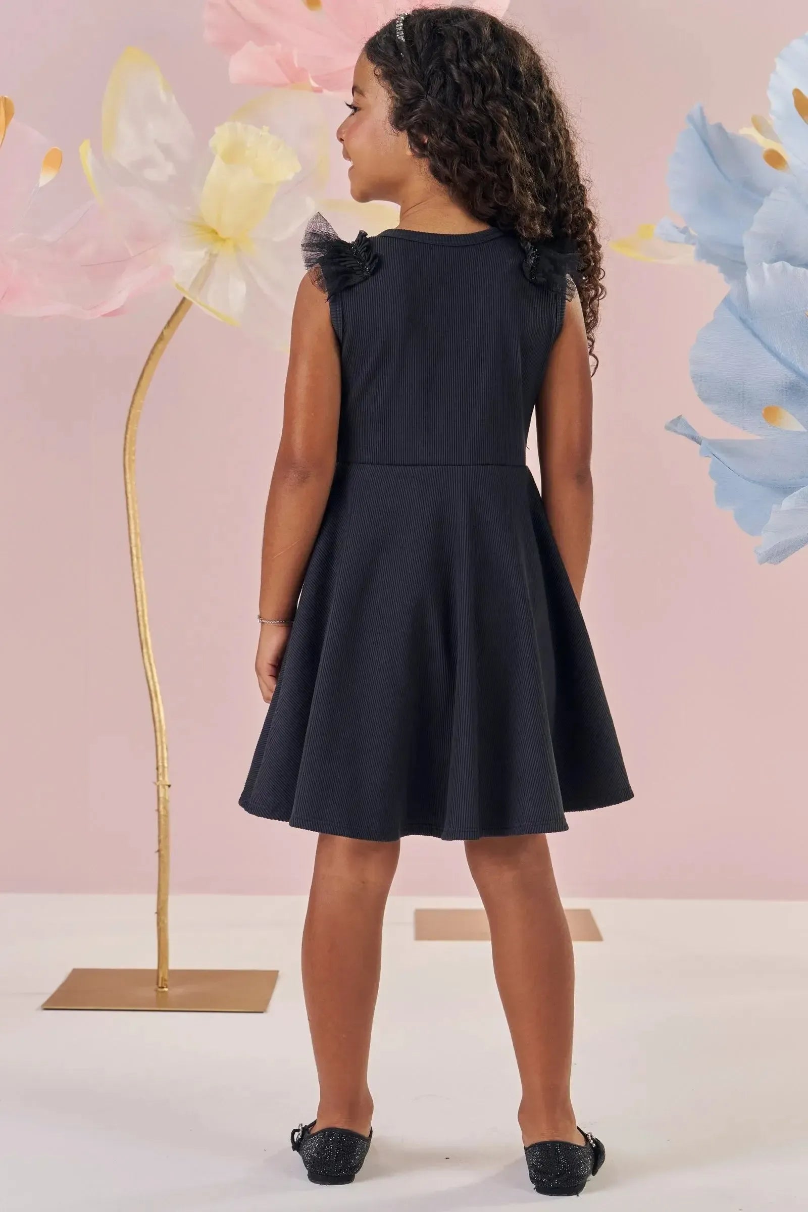Vestido em Soft Line 86980 Kukiê Infantil Menina