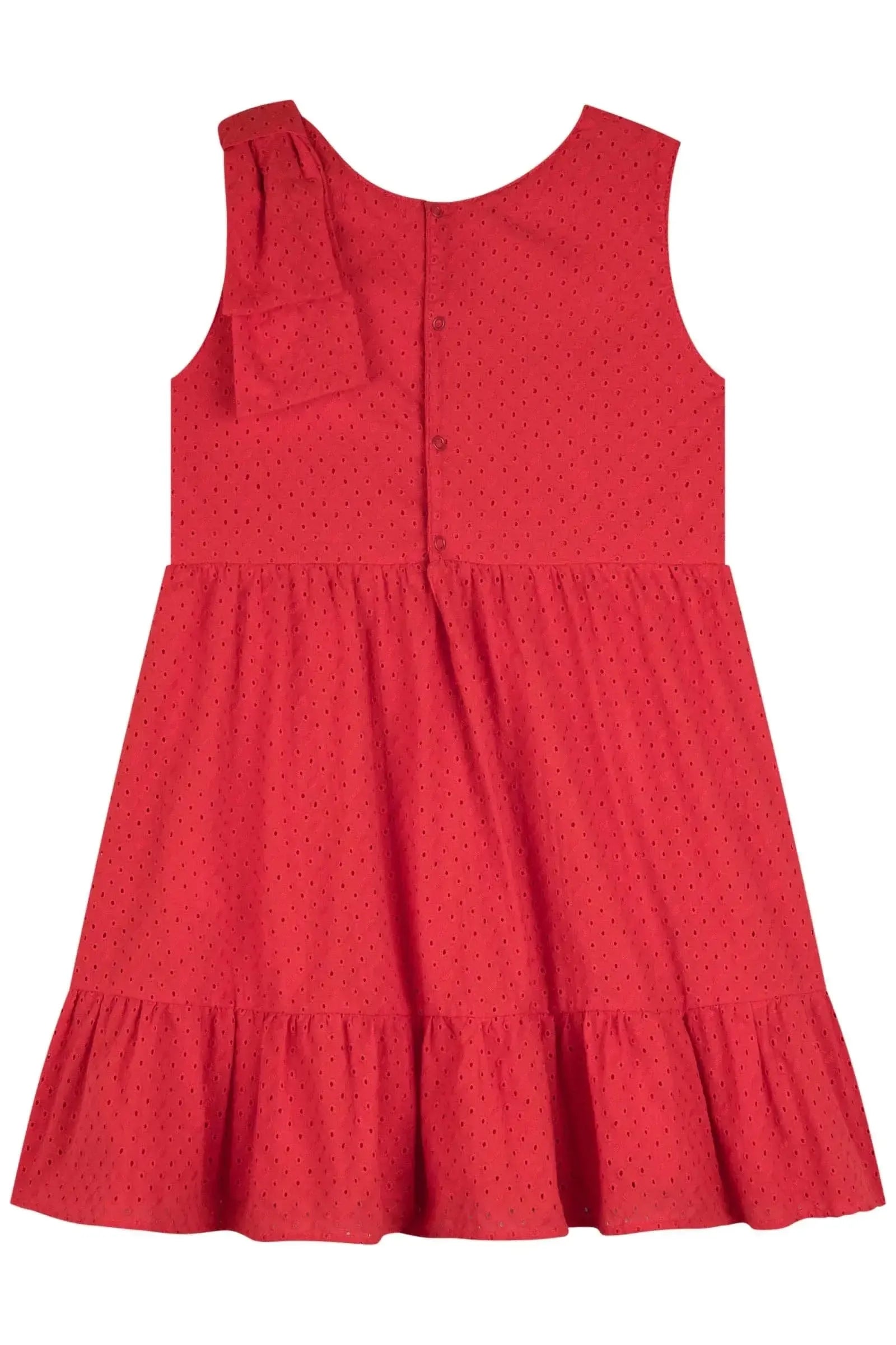 Vestido em Tecido Laise 83474 Kukiê Infantil Menina