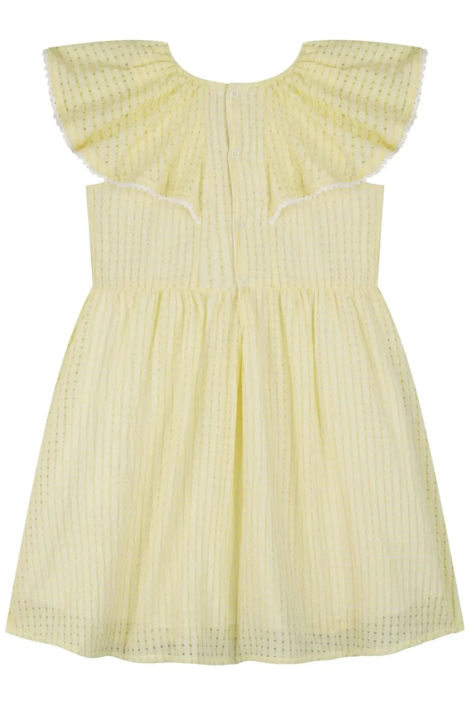 Vestido em Tecido Vichy 84223 Kukiê Infantil Menina
