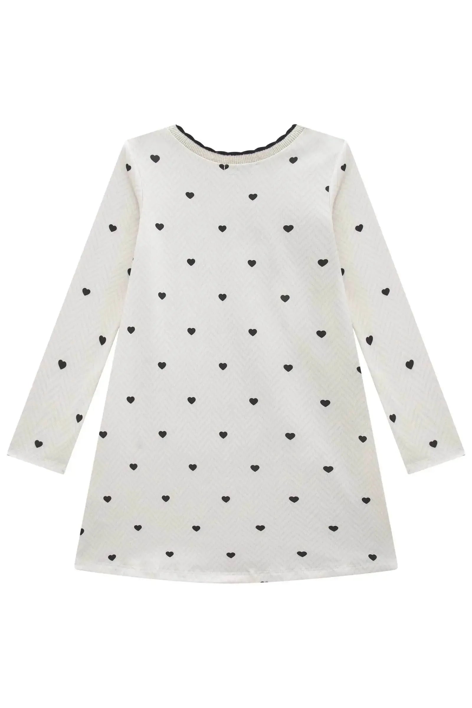 Vestido em Termoskin Peluciado 89212 Infanti Infantil Menina