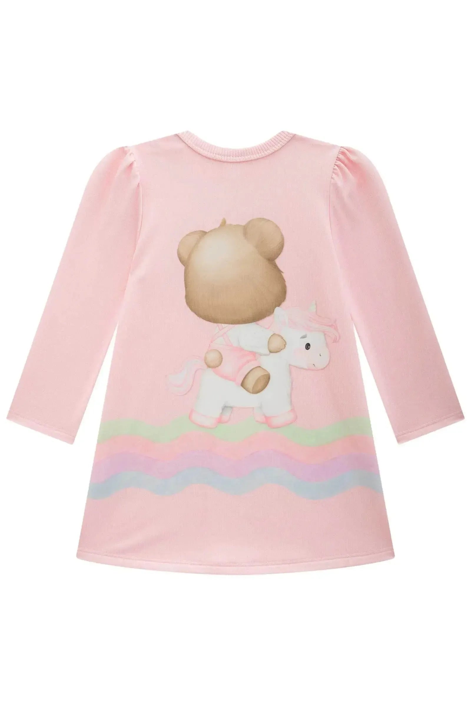 Vestido em Termoskin Peluciado 89244 Infanti Bebê Menina