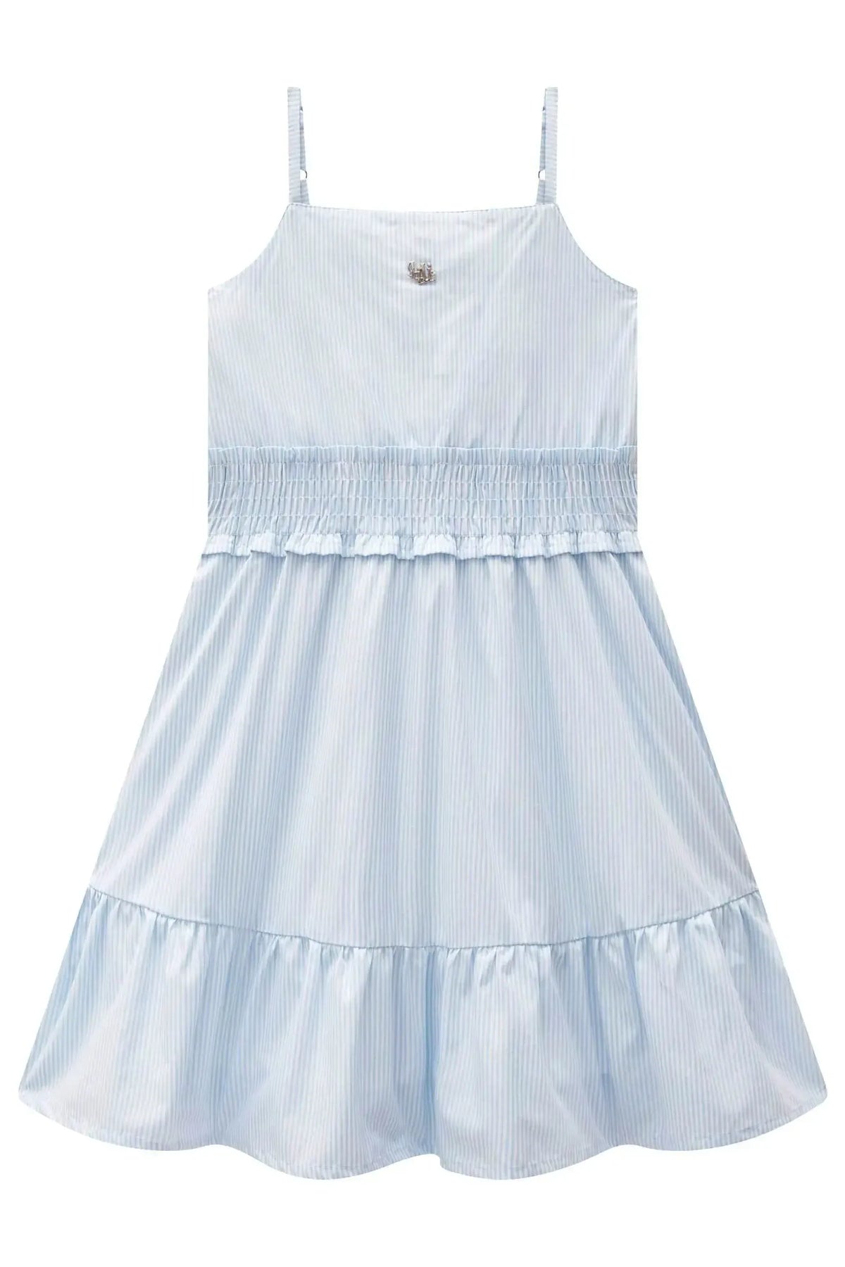 Vestido em Tricoline Andes 98973 Lilimoon Teen Menina