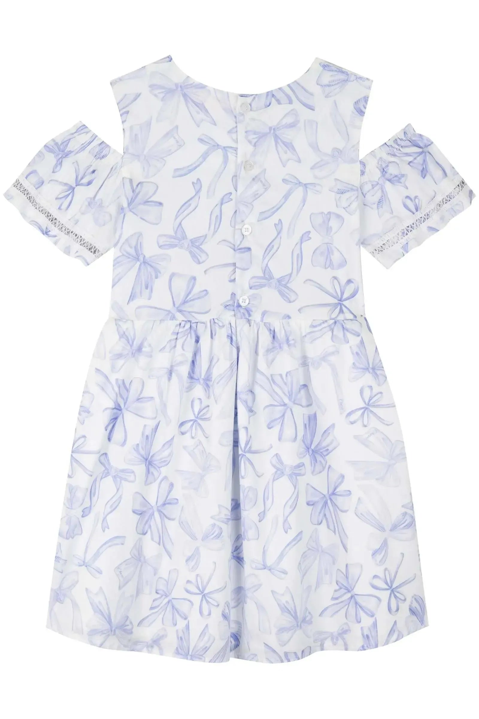 Vestido em Tricoline com Elastano 83190 Kukiê Infantil Menina