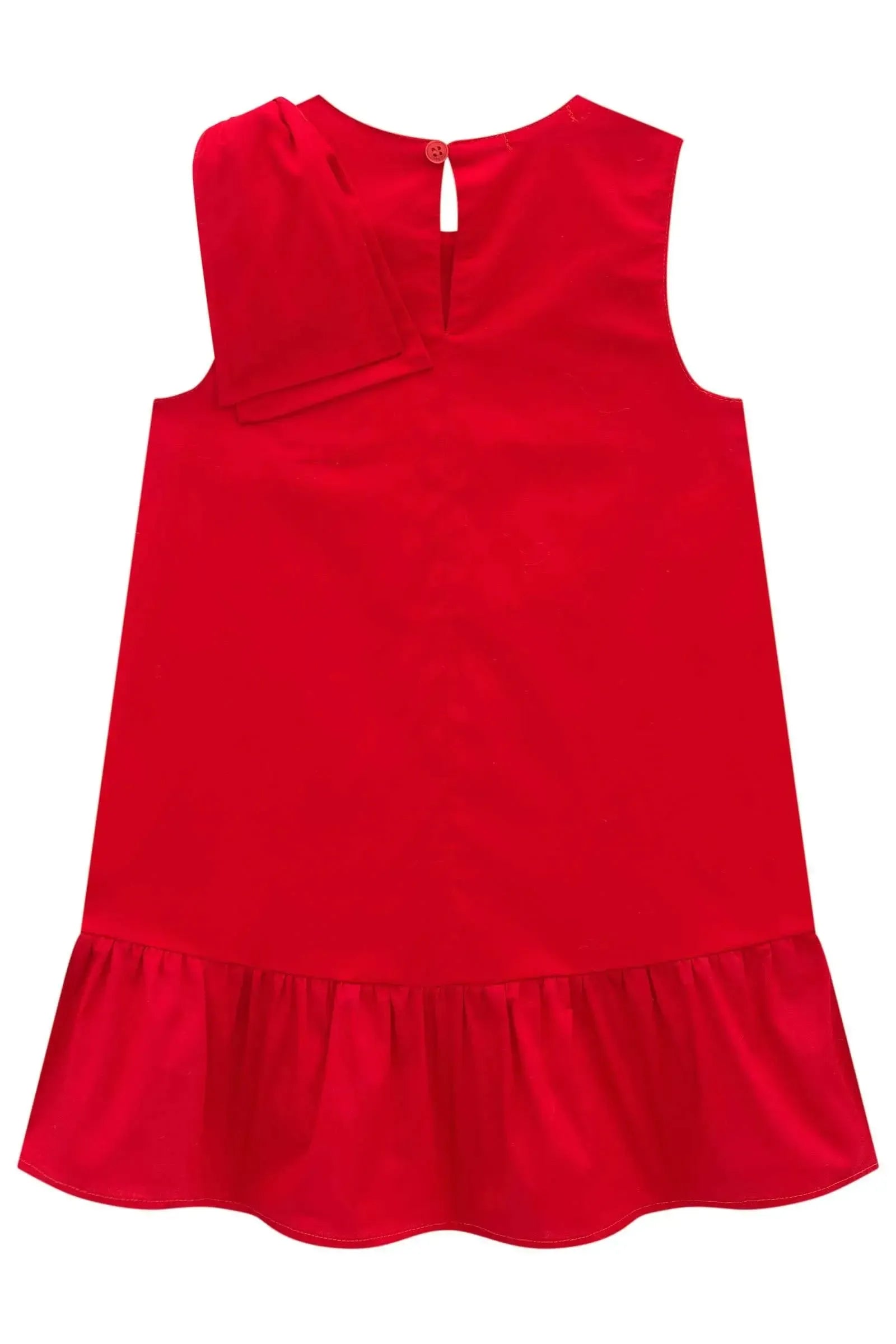 Vestido em Tricoline com Elastano 98771 Infanti Infantil Menina