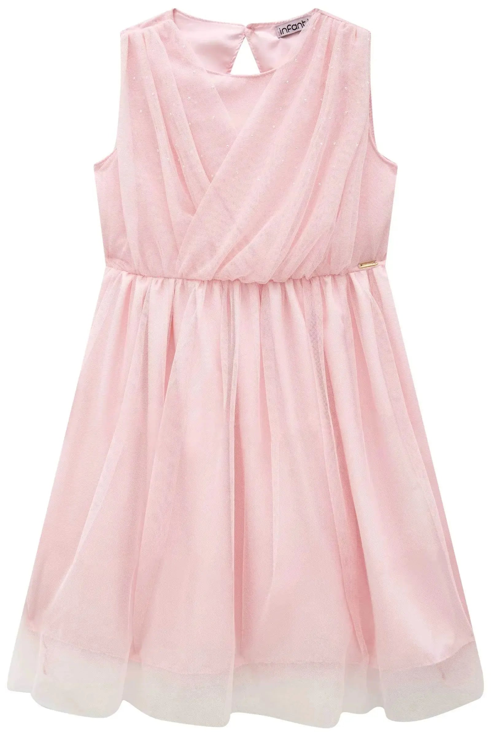 Vestido em Tule 84010 Infanti Infantil Menina