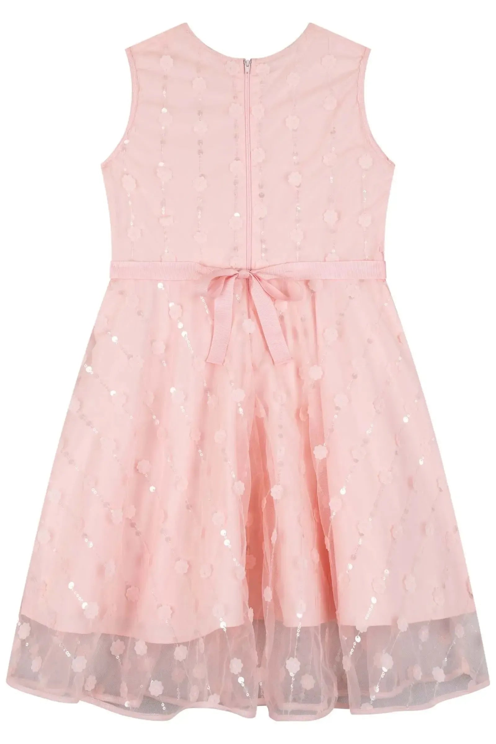 Vestido em Tule Bordado 83462 Kukiê Infantil Menina
