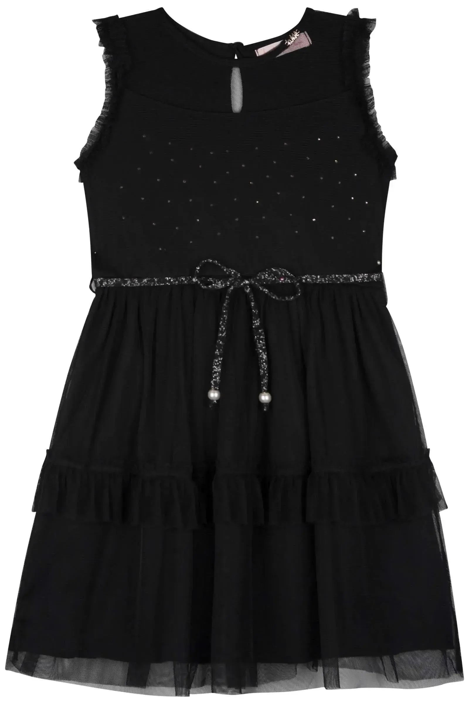 Vestido em Tule com Elastano 83737 Kukiê Infantil Menina