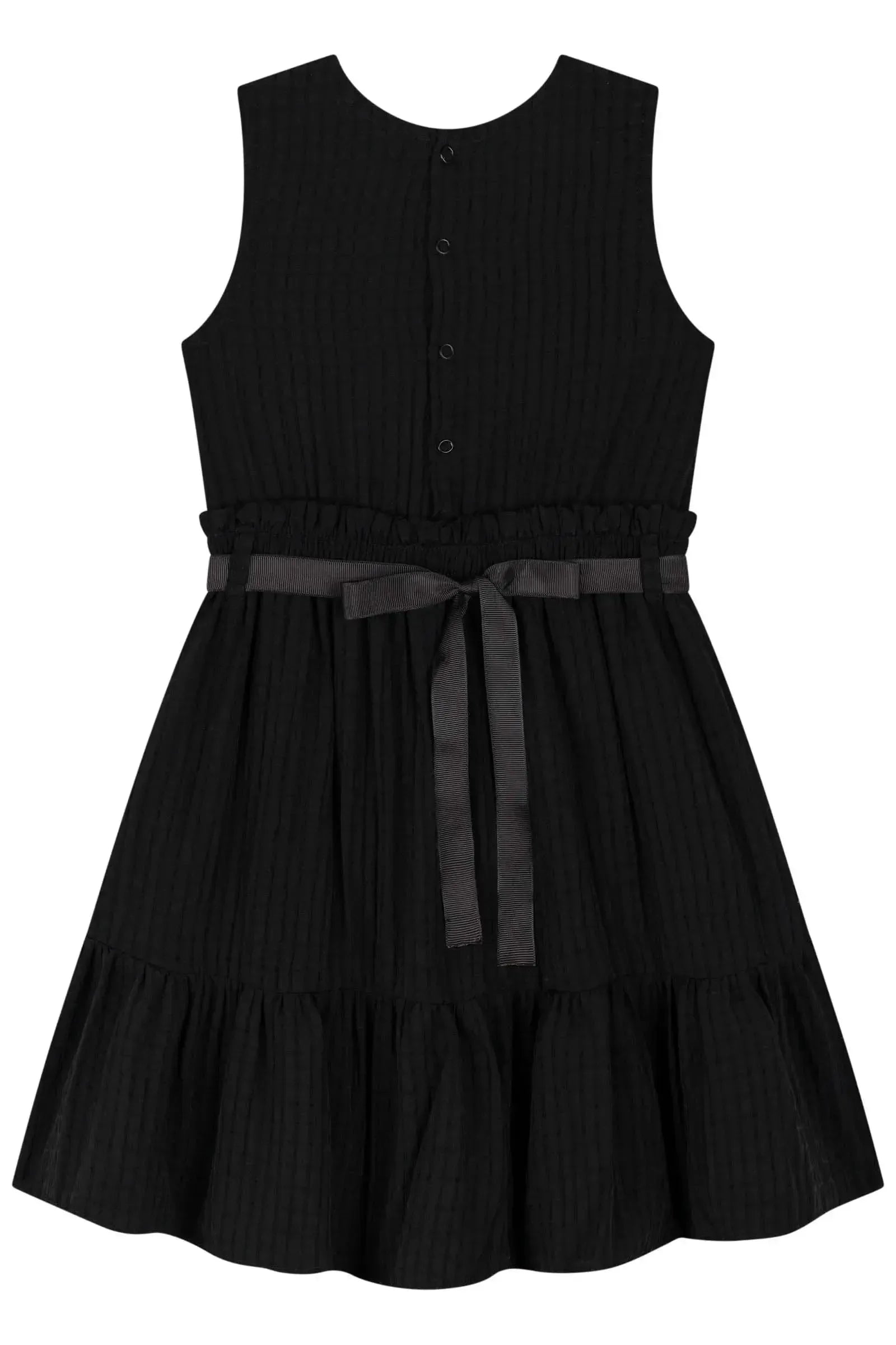 Vestido em Vichy Devore 83472 Kukiê Infantil Menina