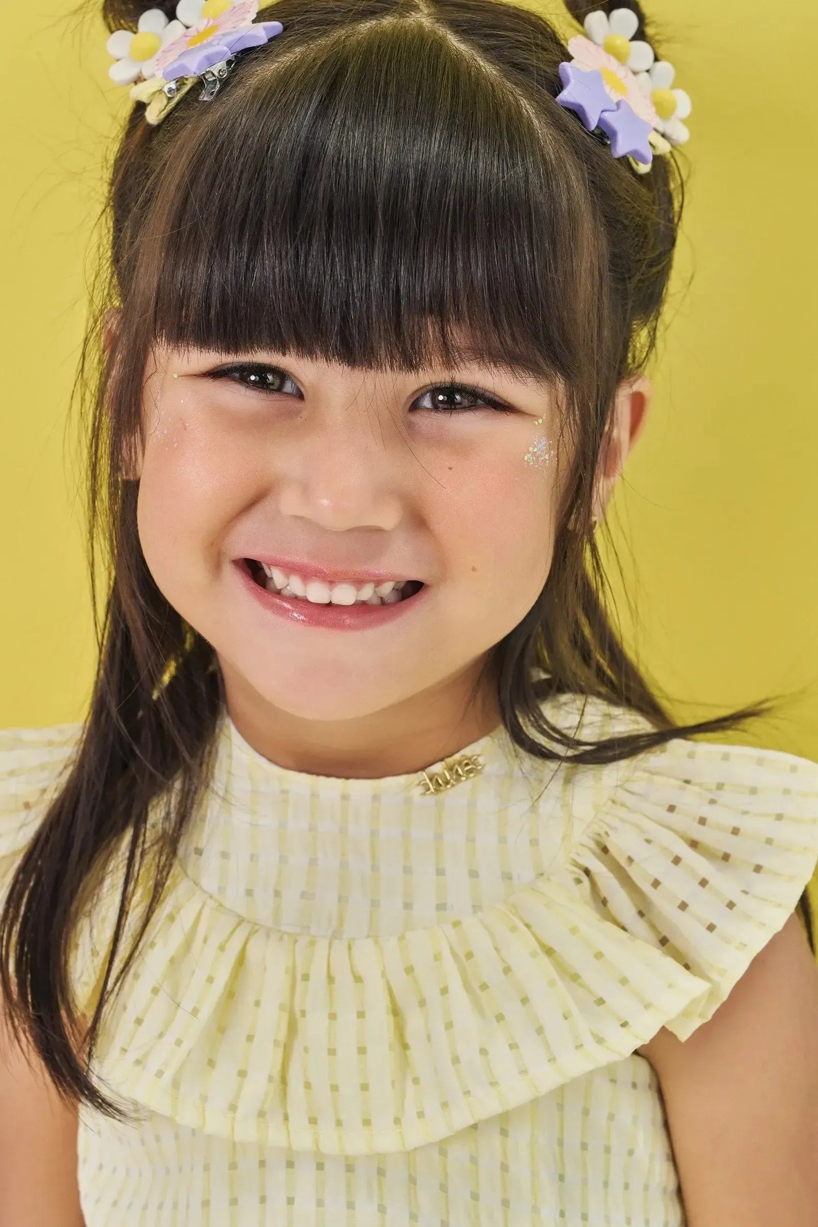 Vestido em Vichy Devorê 85131 Kukiê Bebê Menina