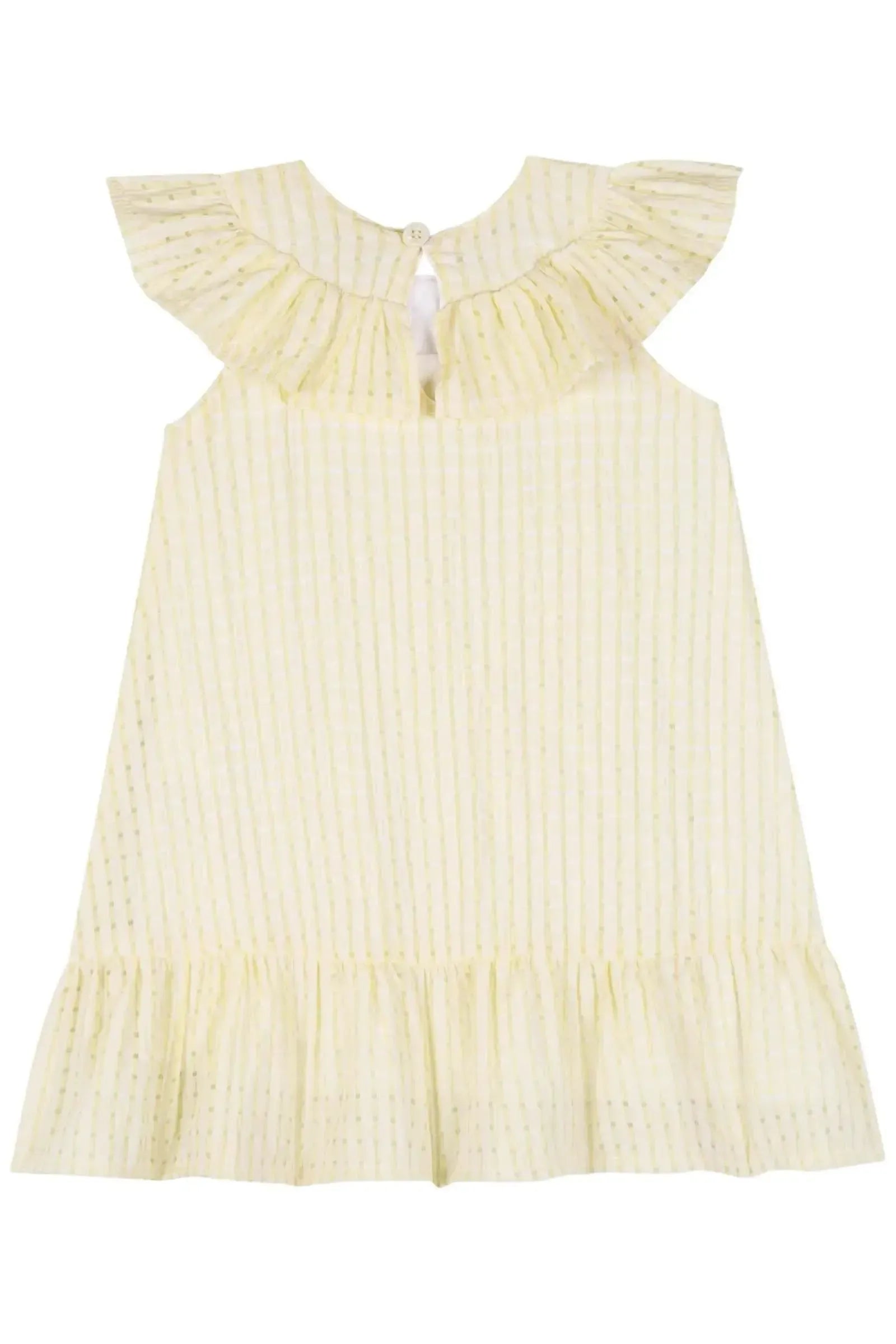 Vestido em Vichy Devorê 85131 Kukiê Bebê Menina