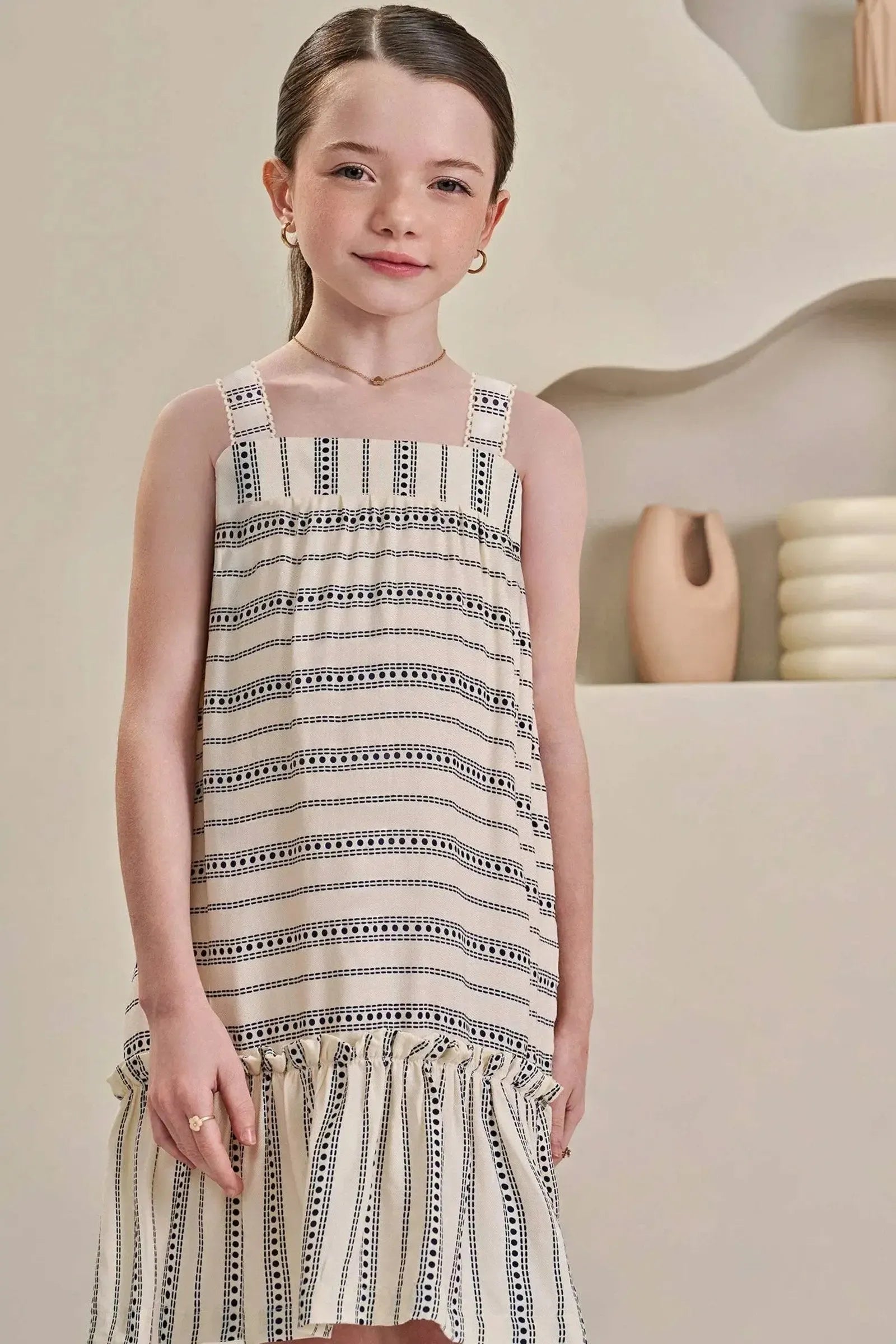 Vestido em Viscose 84867 Infanti Infantil Menina