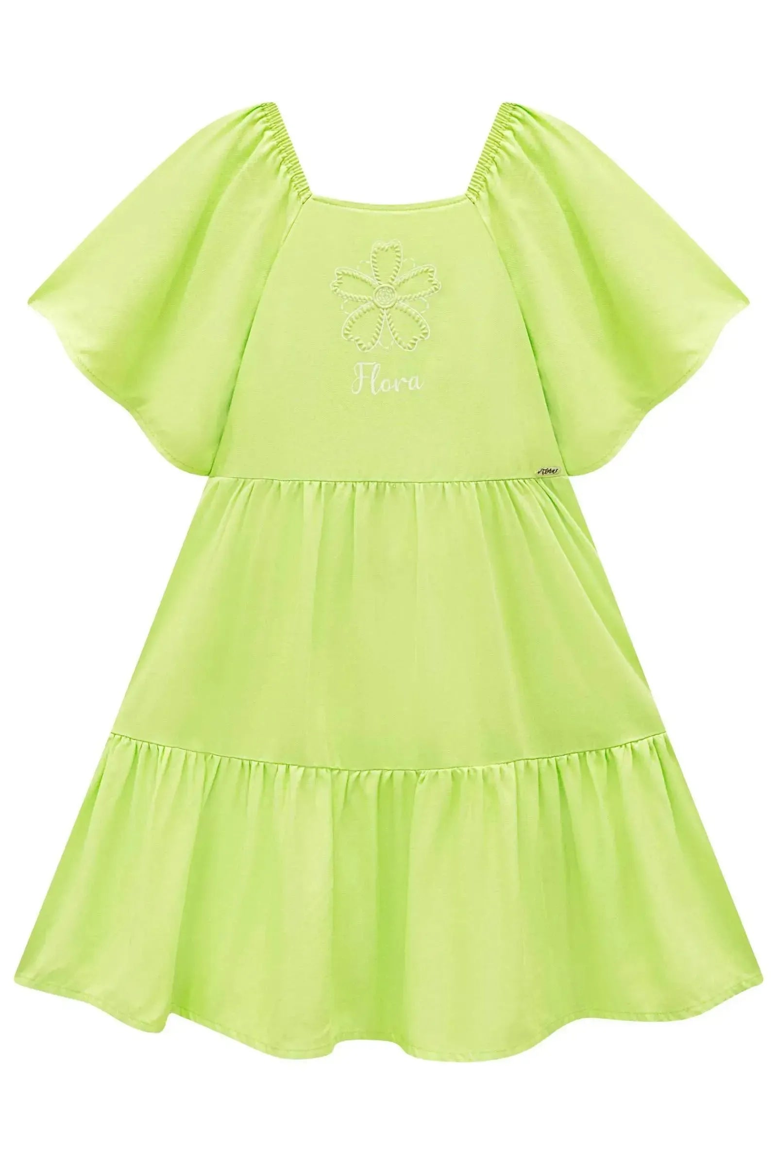 Vestido em Viscose 93273 Infanti Infantil Menina