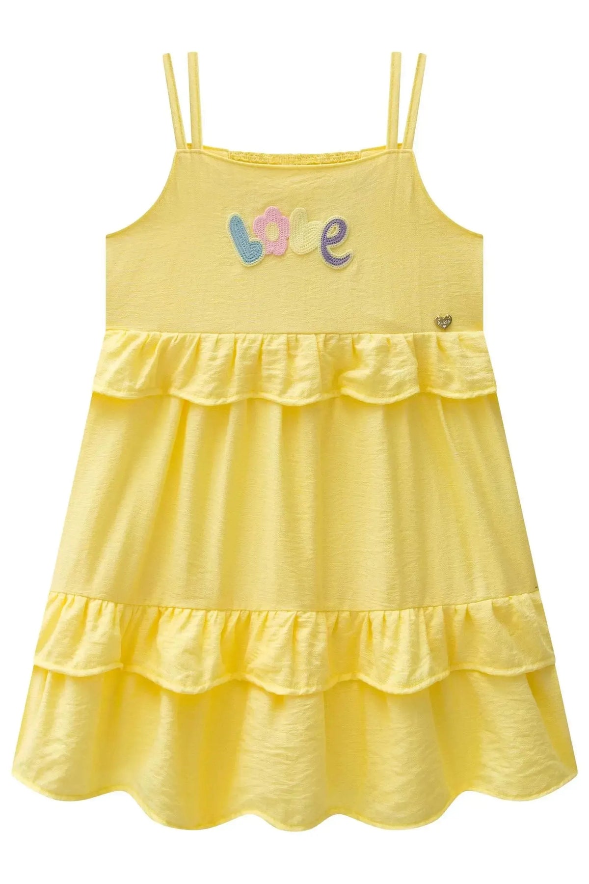Vestido em Viscose 99020 Kukiê Infantil Menina