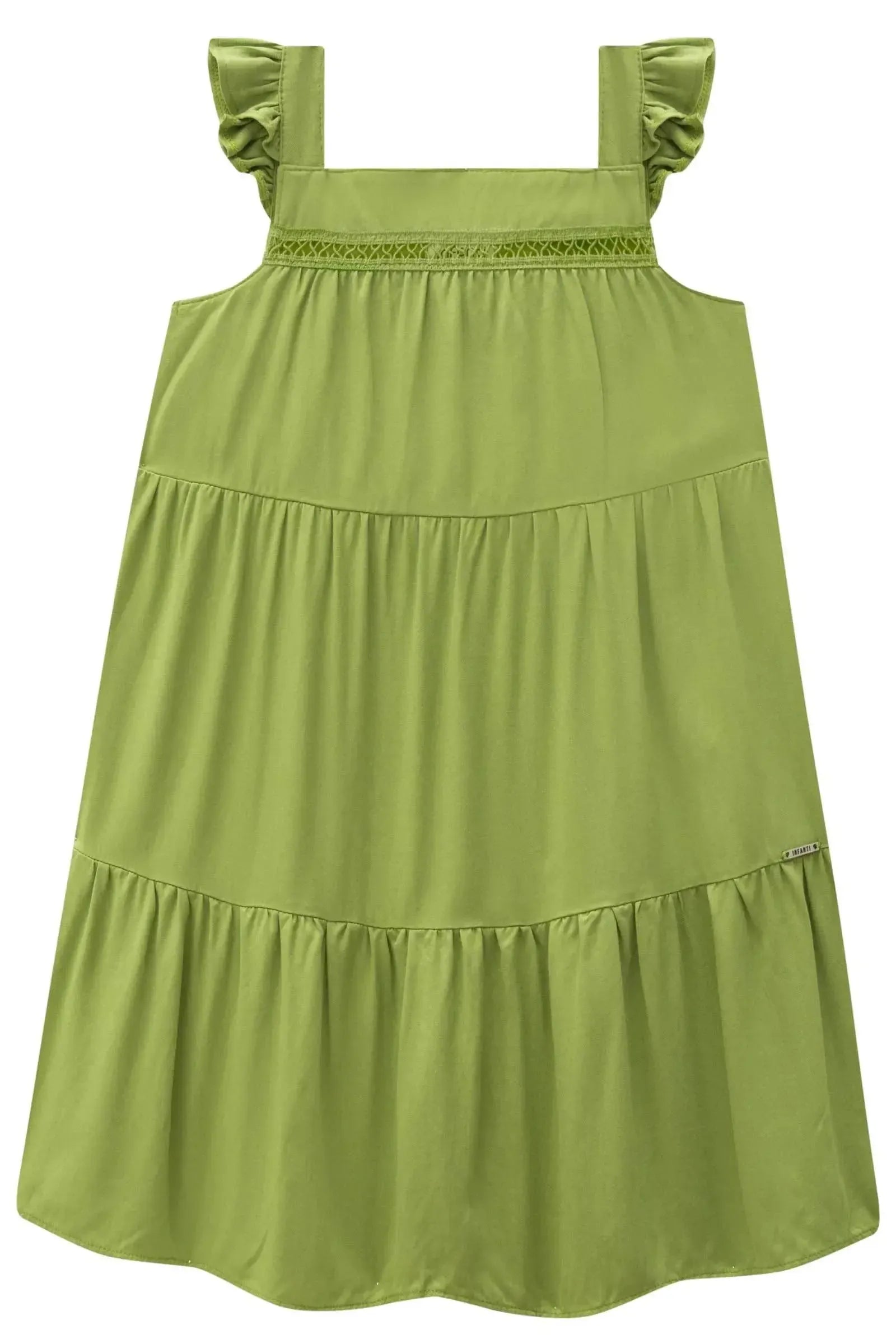 Vestido em Viscose Lirio 88145 Infanti Infantil Menina
