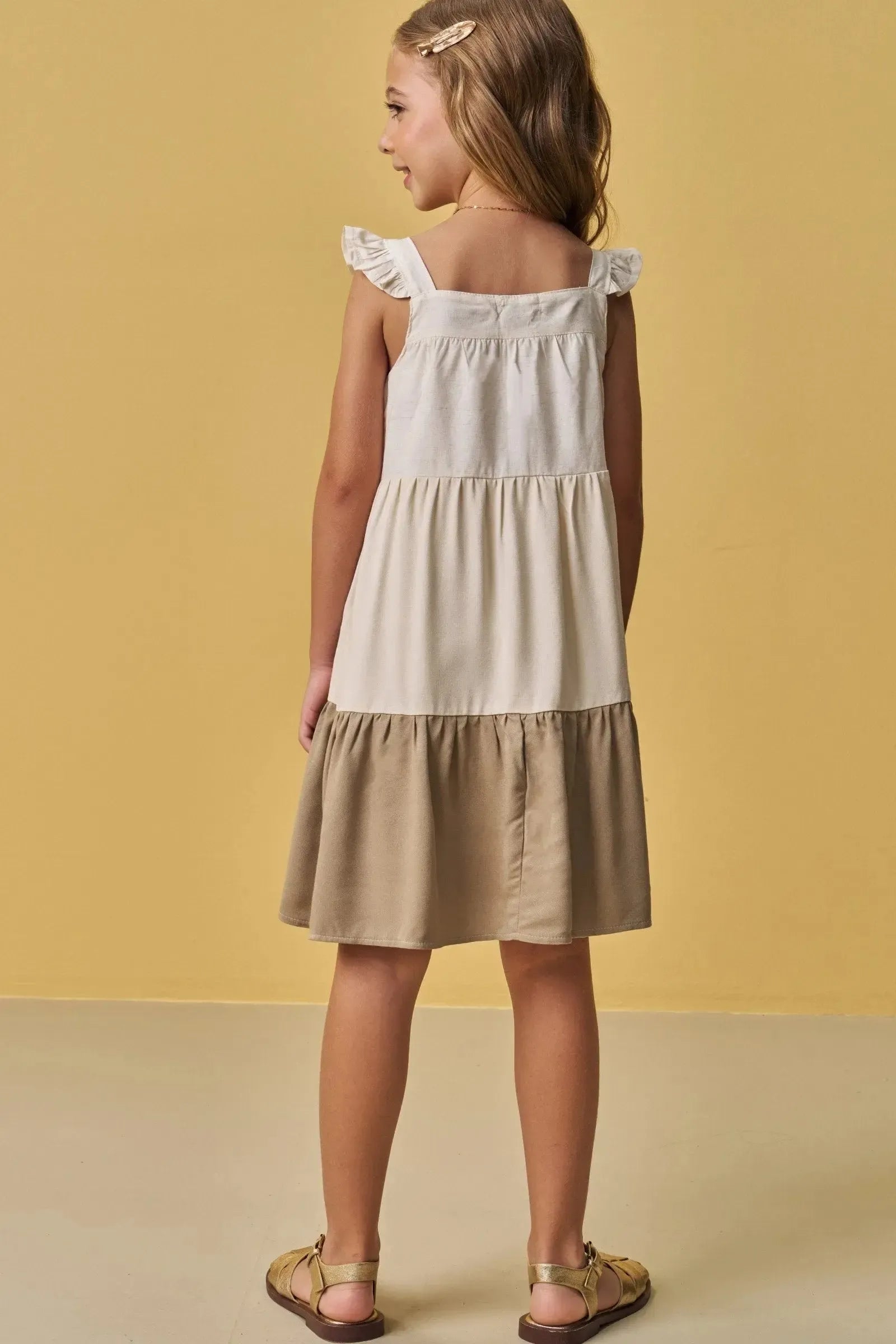 Vestido em Viscose Lírio 89107 Infanti Infantil Menina
