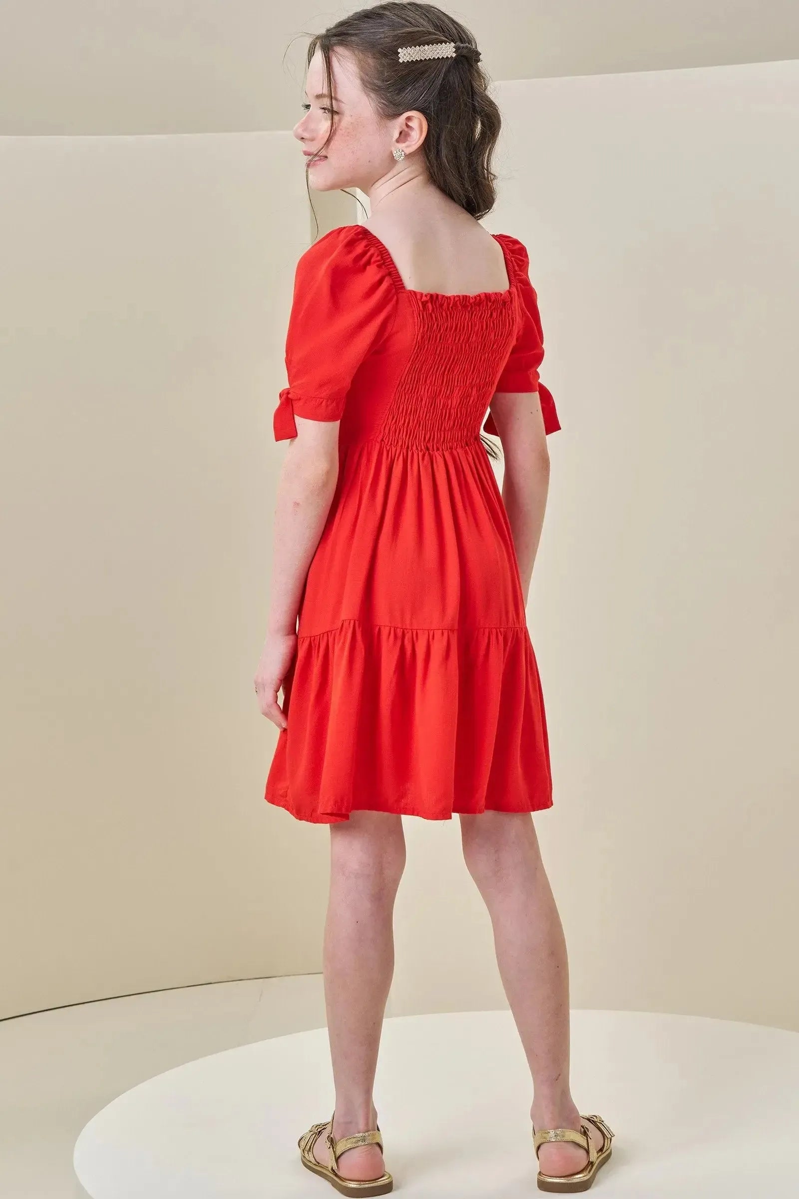 Vestido em Viscose Nice 84012 Infanti Infantil Menina